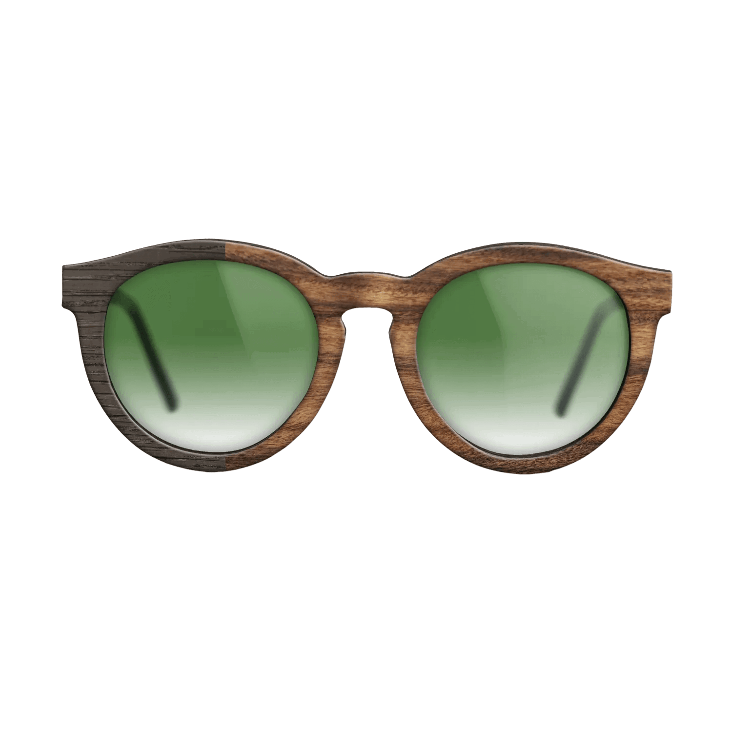Fumed Oak,Santos Rosewood Light: Binary - The Rebel - Round - SIRIS wood optic