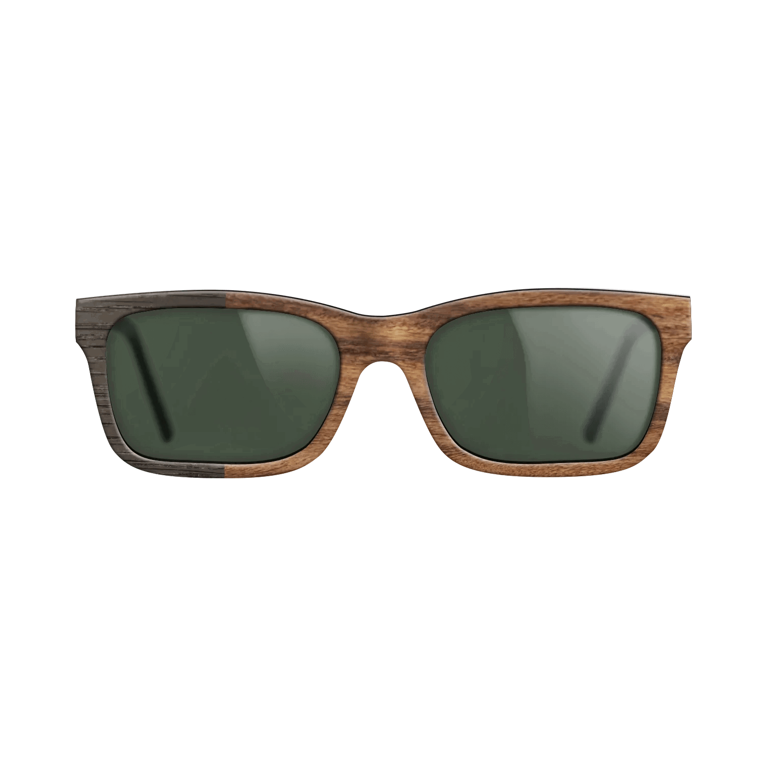 Fumed Oak,Santos Rosewood Light: Binary - The Sage - Rectangle - SIRIS wood optic