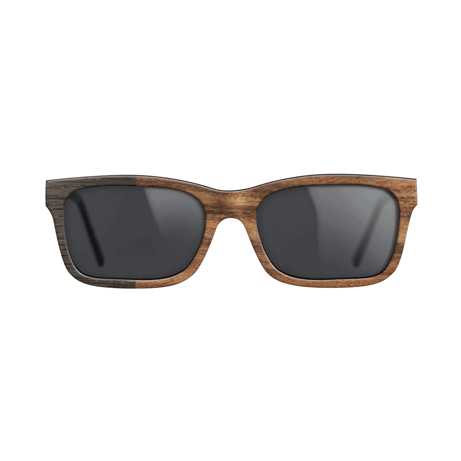 Fumed Oak,Santos Rosewood Light: Binary - The Sage - Rectangle - SIRIS wood optic