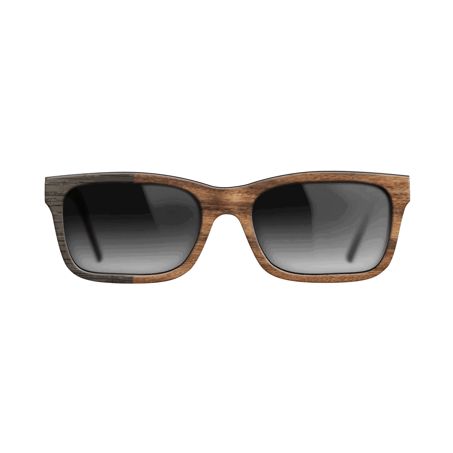 Fumed Oak,Santos Rosewood Light: Binary - The Sage - Rectangle - SIRIS wood optic
