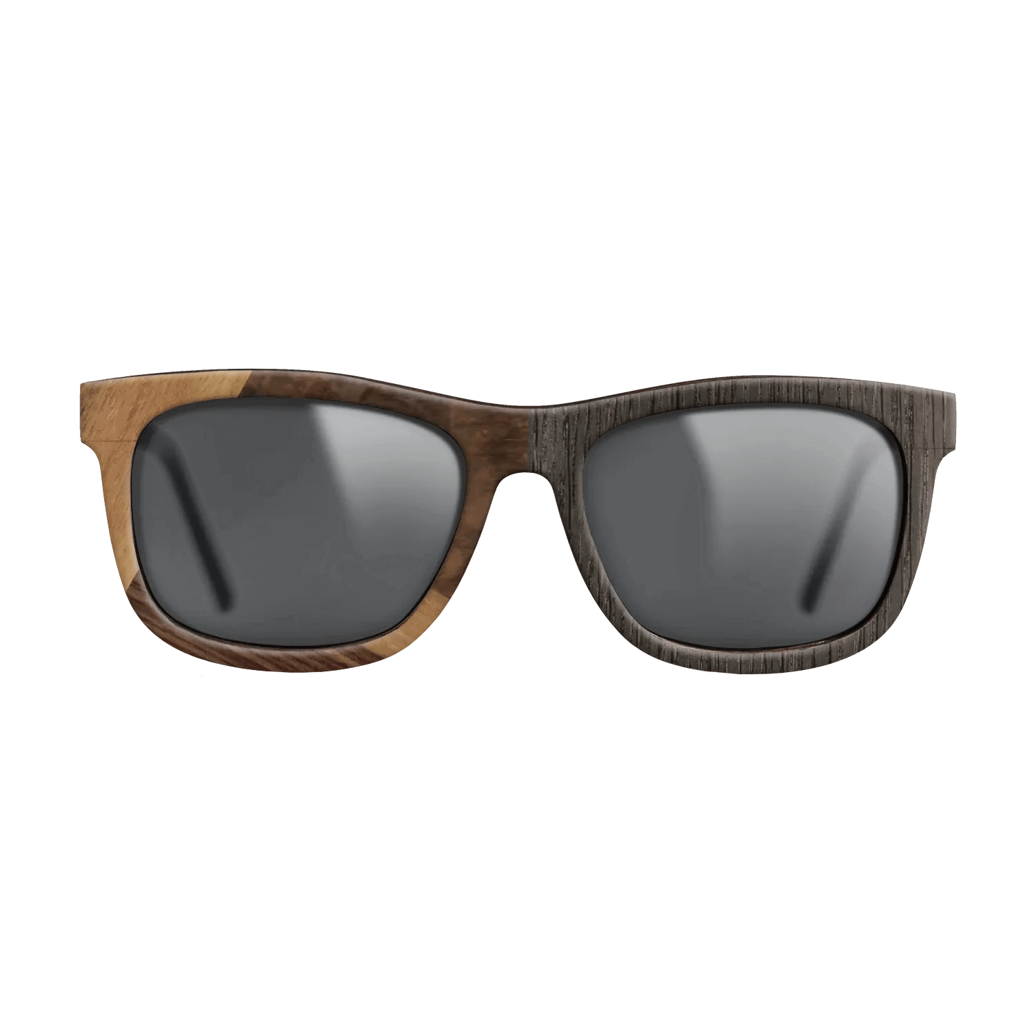 Fumed Oak,Walnut Burl,Rosewood Reconstituted: Cubic Cuts - The Hero - Square - SIRIS wood optic