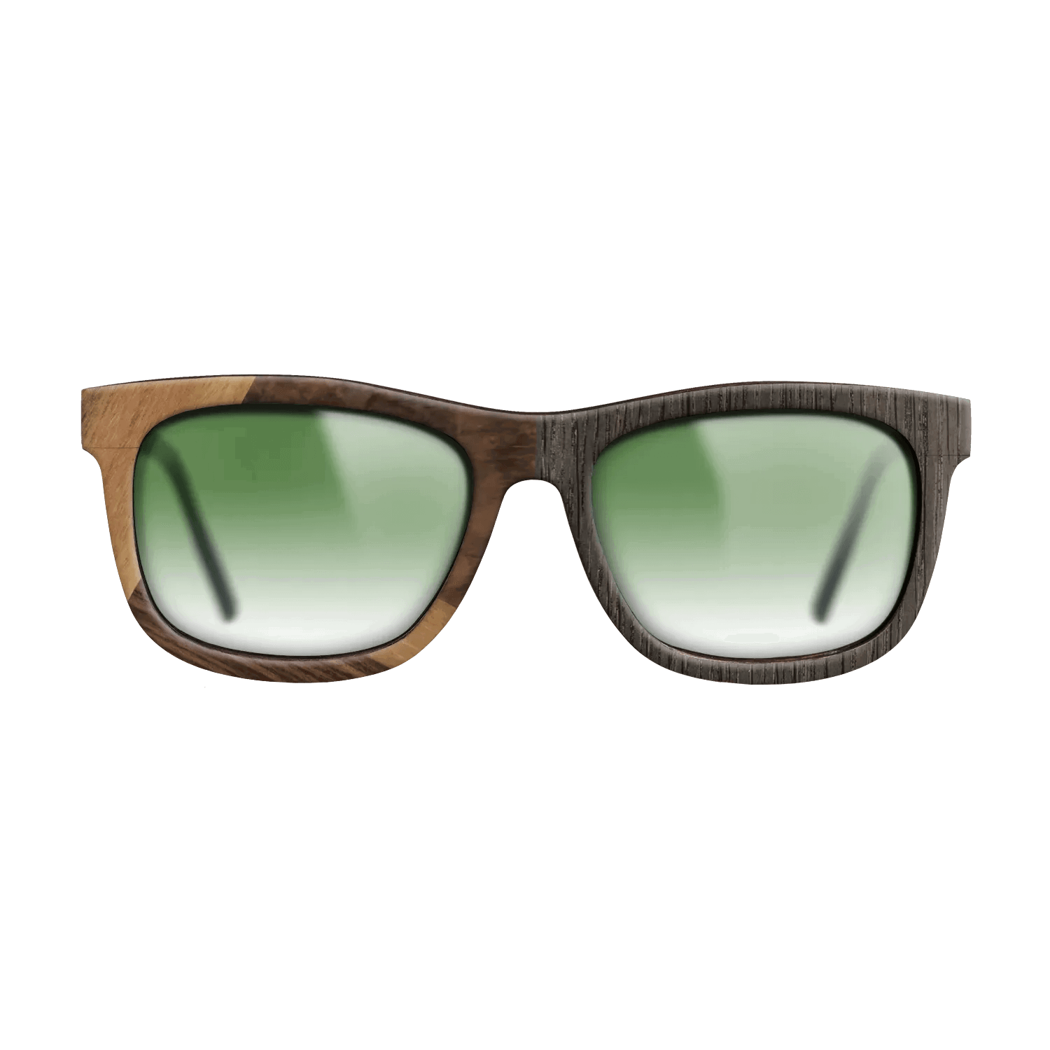 Fumed Oak,Walnut Burl,Rosewood Reconstituted: Cubic Cuts - The Hero - Square - SIRIS wood optic
