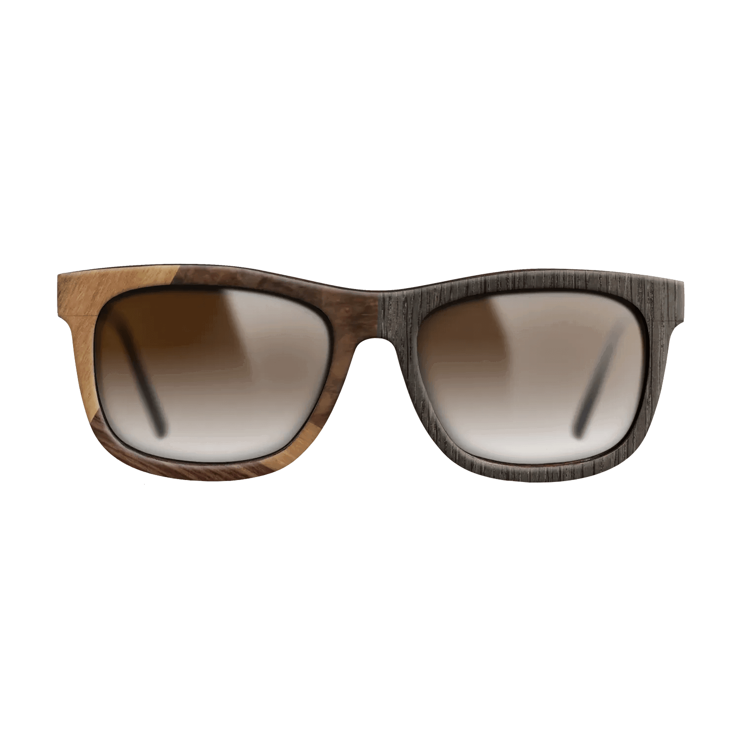 Fumed Oak,Walnut Burl,Rosewood Reconstituted: Cubic Cuts - The Hero - Square - SIRIS wood optic