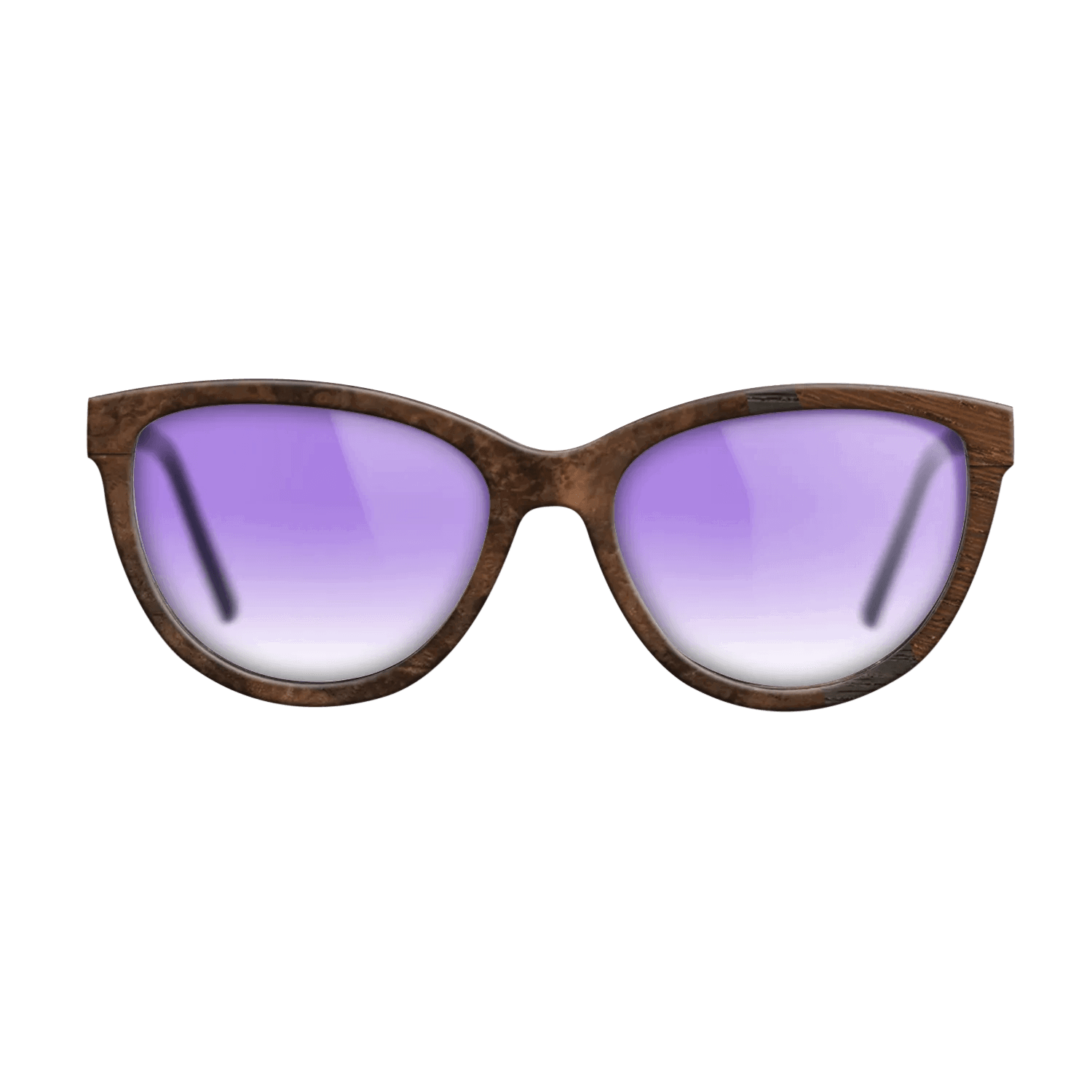 Fumed Oak,Walnut Burl,Wenge: Angle Cut - The Maiden - Cat - SIRIS wood optic
