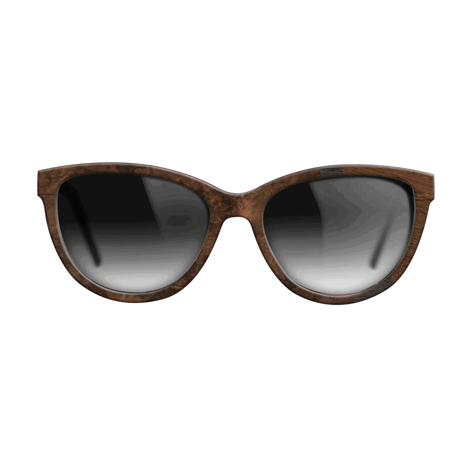 Fumed Oak,Walnut Burl,Wenge: Angle Cut - The Maiden - Cat - SIRIS wood optic