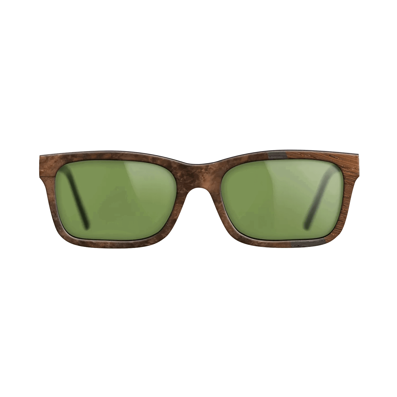 Fumed Oak,Walnut Burl,Wenge: Angle Cut - The Sage - Rectangle - SIRIS wood optic