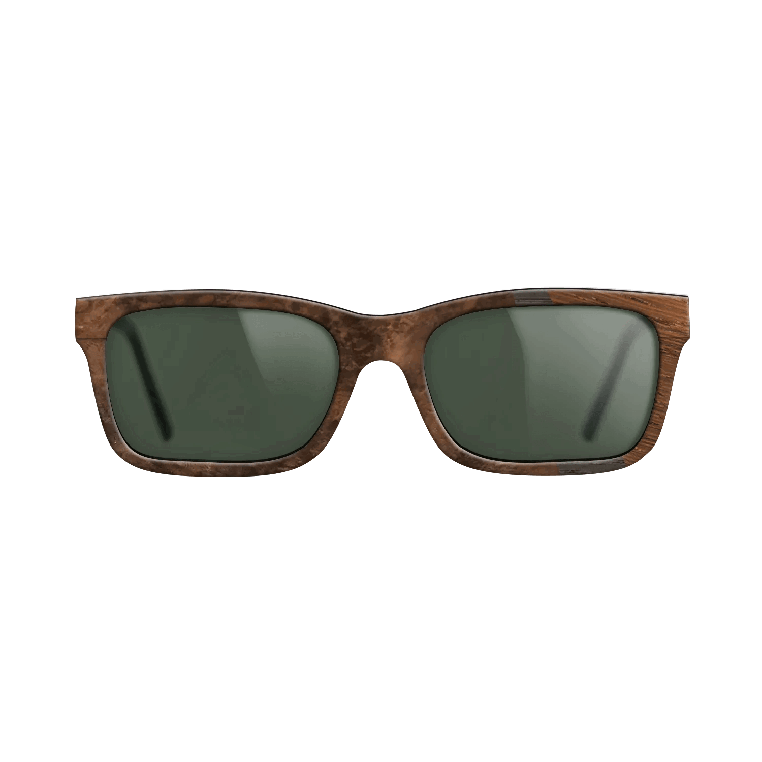 Fumed Oak,Walnut Burl,Wenge: Angle Cut - The Sage - Rectangle - SIRIS wood optic