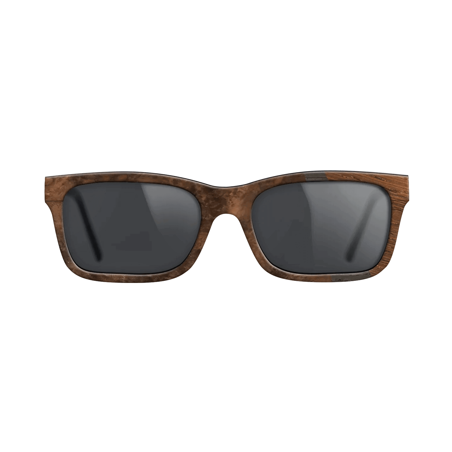 Fumed Oak,Walnut Burl,Wenge: Angle Cut - The Sage - Rectangle - SIRIS wood optic