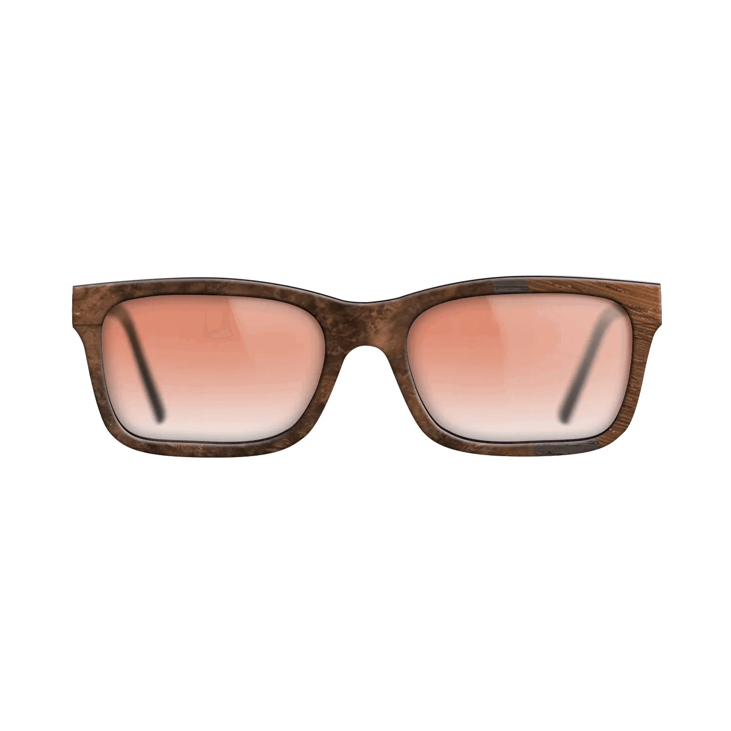 Fumed Oak,Walnut Burl,Wenge: Angle Cut - The Sage - Rectangle - SIRIS wood optic