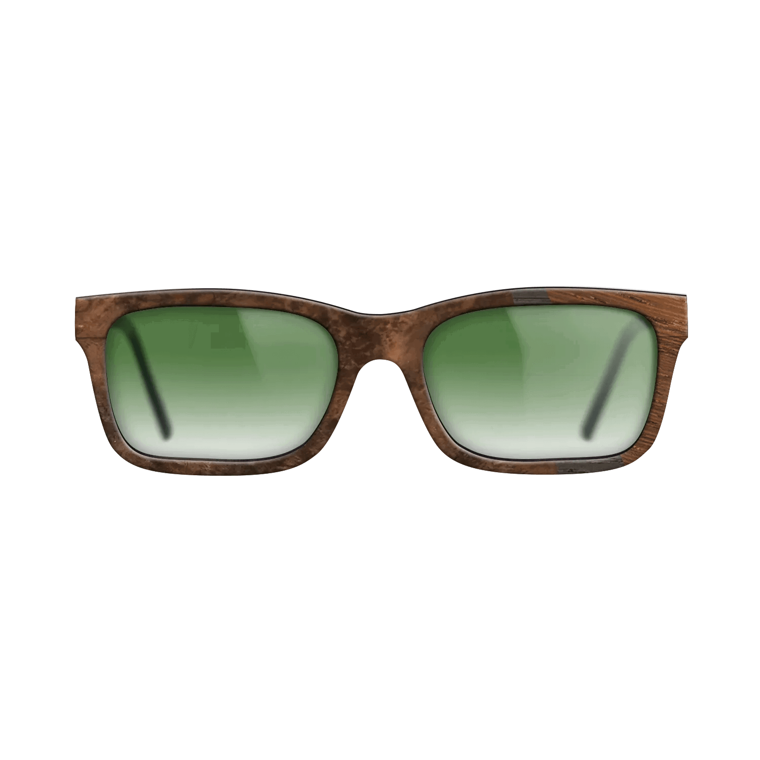 Fumed Oak,Walnut Burl,Wenge: Angle Cut - The Sage - Rectangle - SIRIS wood optic