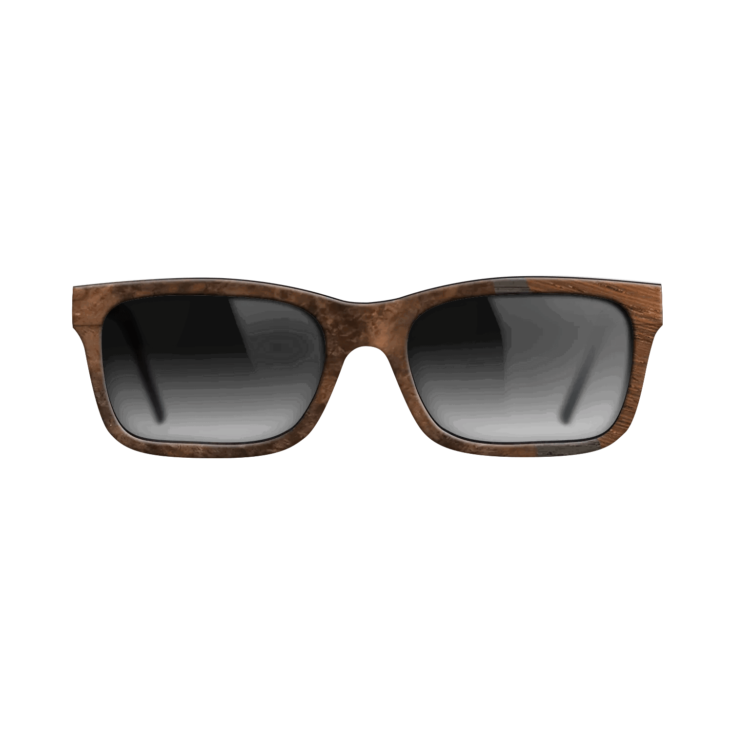 Fumed Oak,Walnut Burl,Wenge: Angle Cut - The Sage - Rectangle - SIRIS wood optic