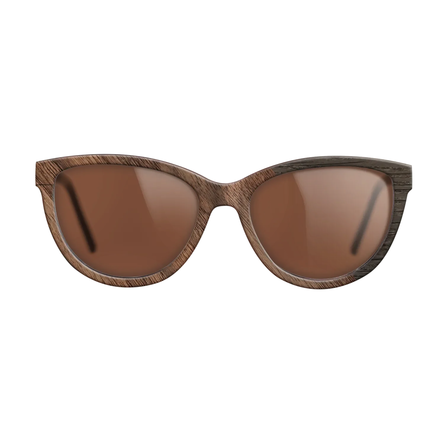 Fumed Oak,Walnut Claro Dark: Angle Cut - The Maiden - Cat - 918 - SIRIS wood optic