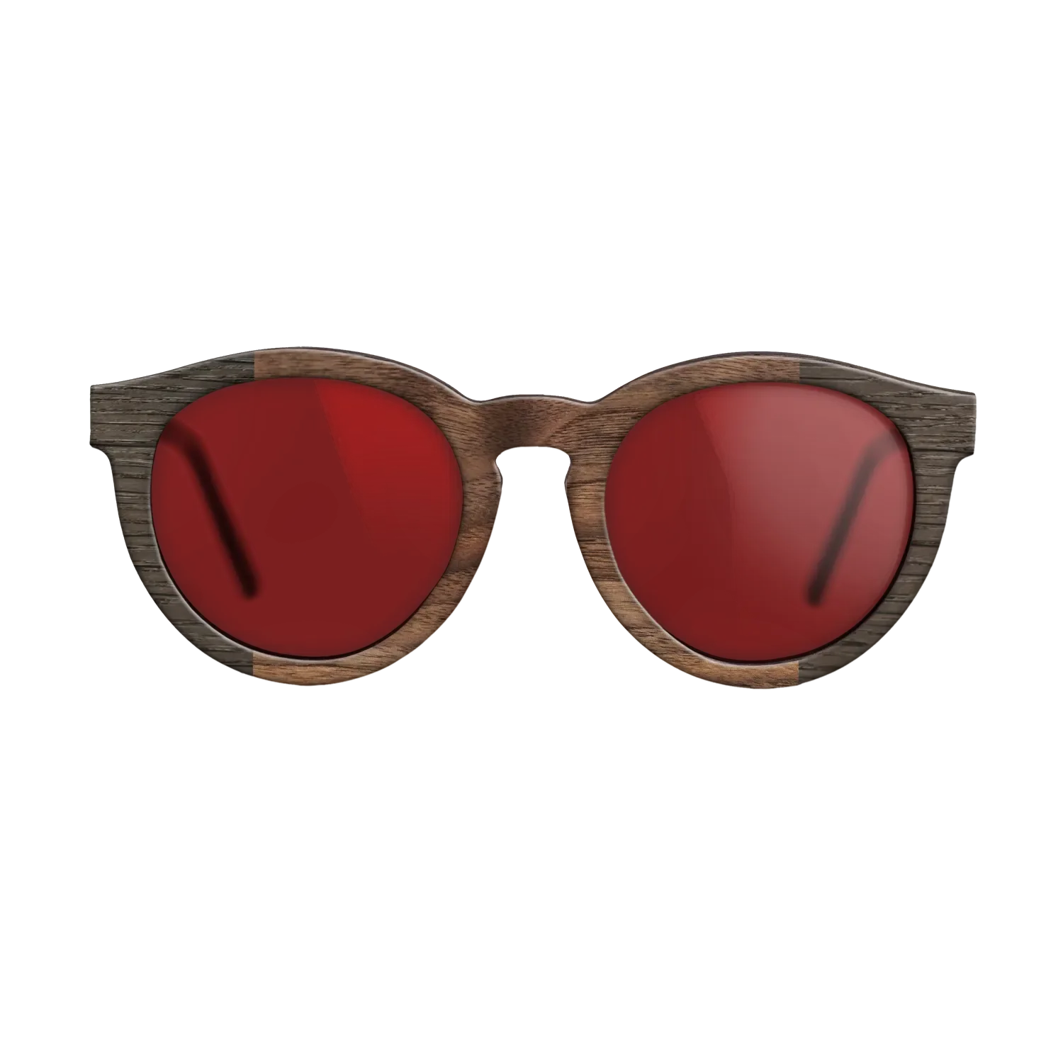 Fumed Oak,Walnut Claro Dark: Bauhaus - The Rebel - Round - SIRIS wood optic