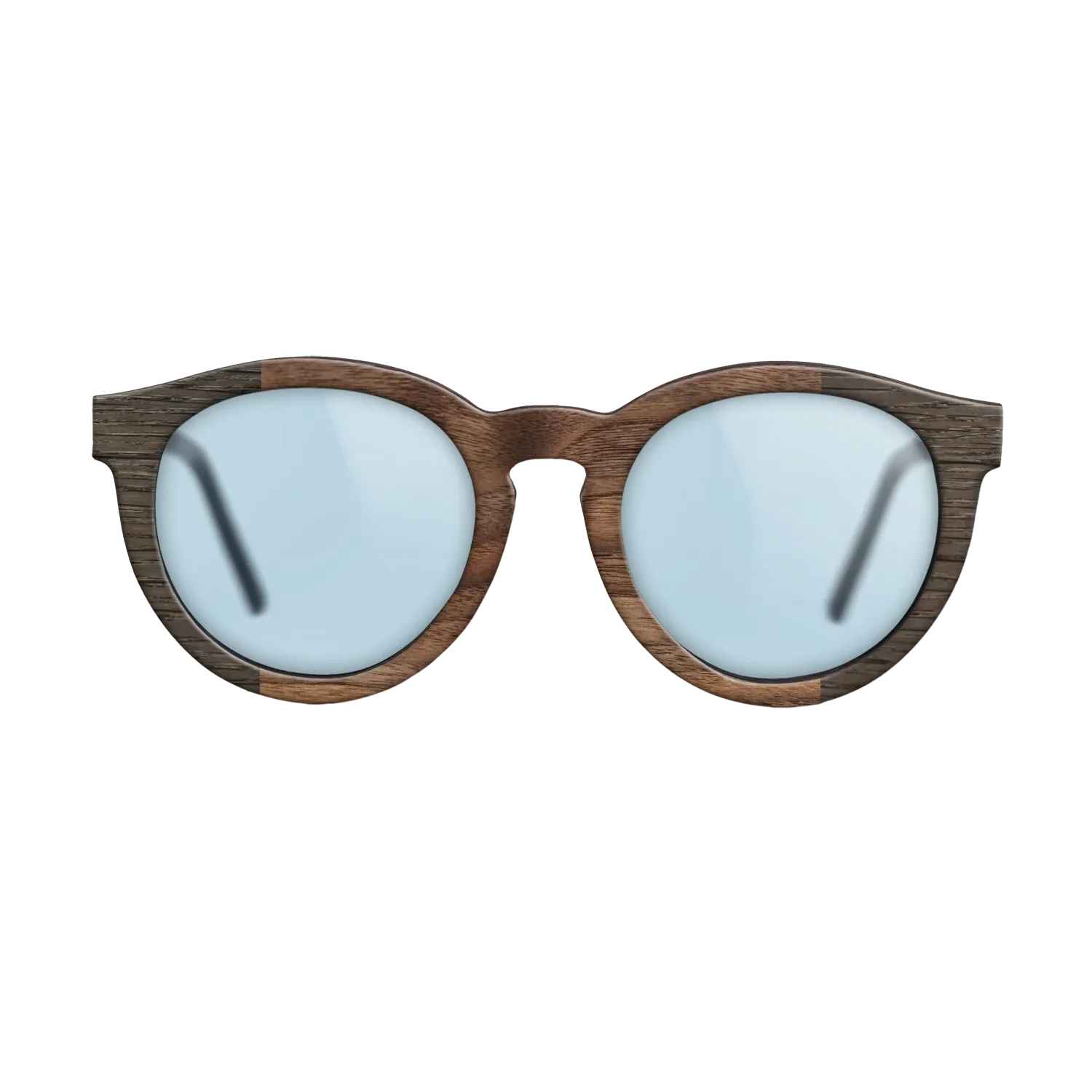 Fumed Oak,Walnut Claro Dark: Bauhaus - The Rebel - Round - SIRIS wood optic
