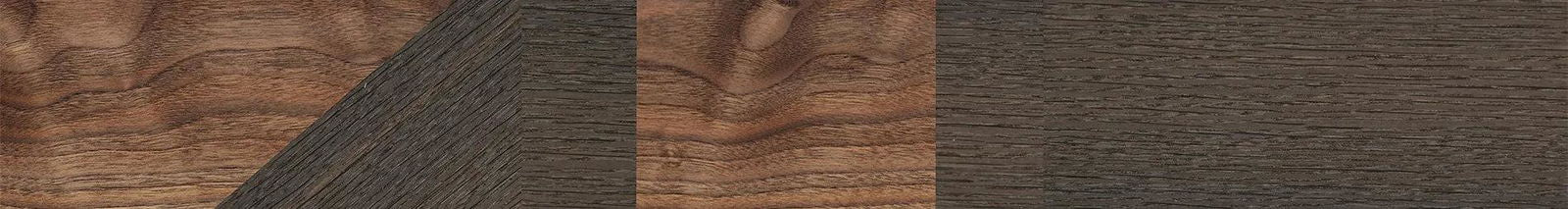 Fumed Oak,Walnut Claro Dark: Bauhaus - The Sage - Rectangle - SIRIS wood optic
