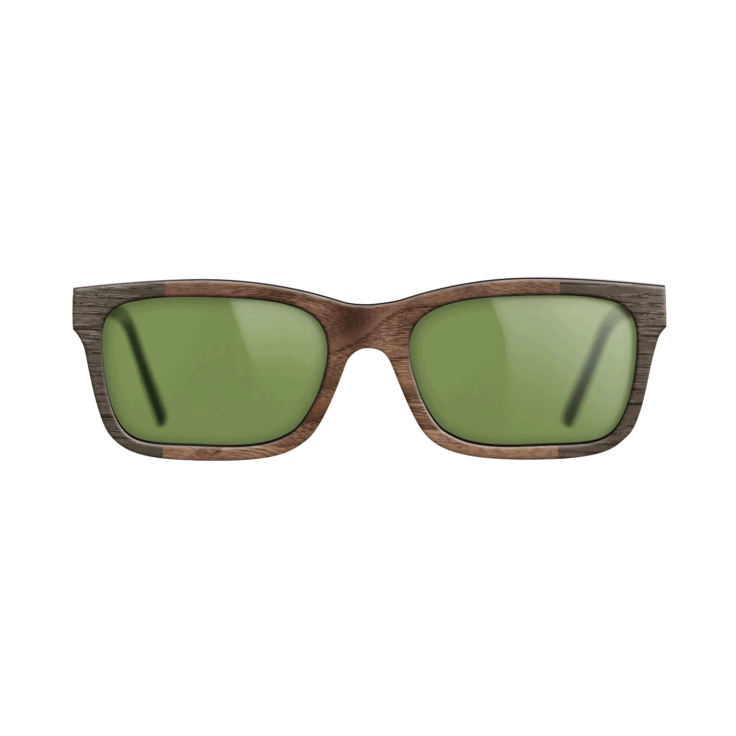 Fumed Oak,Walnut Claro Dark: Bauhaus - The Sage - Rectangle - SIRIS wood optic