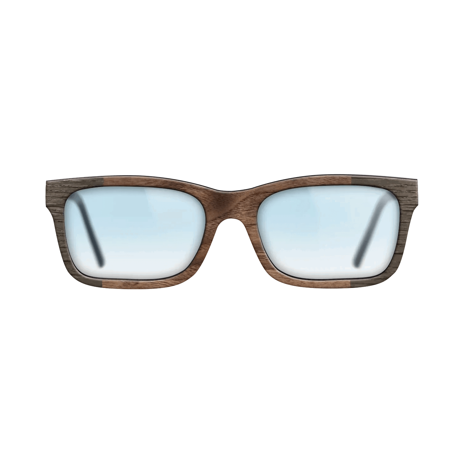 Fumed Oak,Walnut Claro Dark: Bauhaus - The Sage - Rectangle - SIRIS wood optic