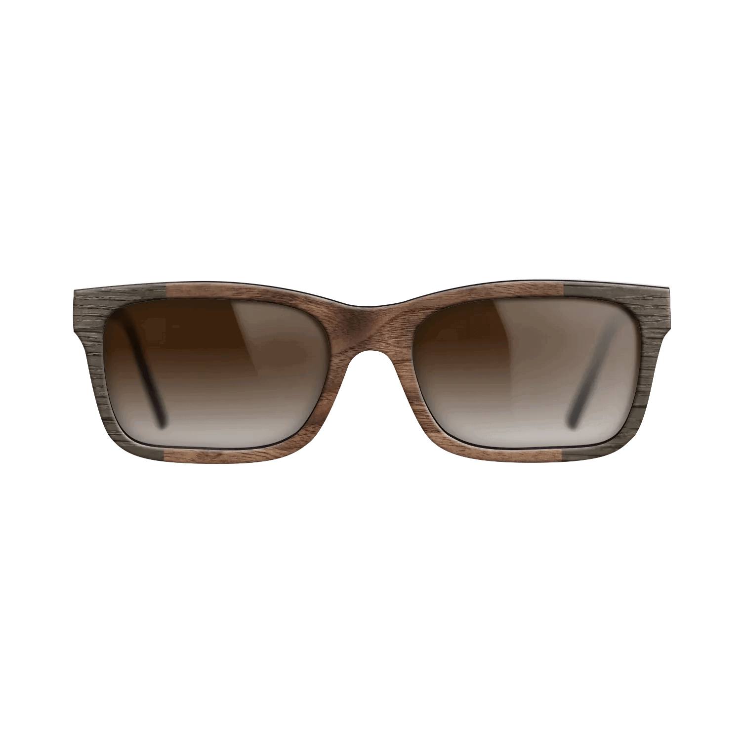 Fumed Oak,Walnut Claro Dark: Bauhaus - The Sage - Rectangle - SIRIS wood optic