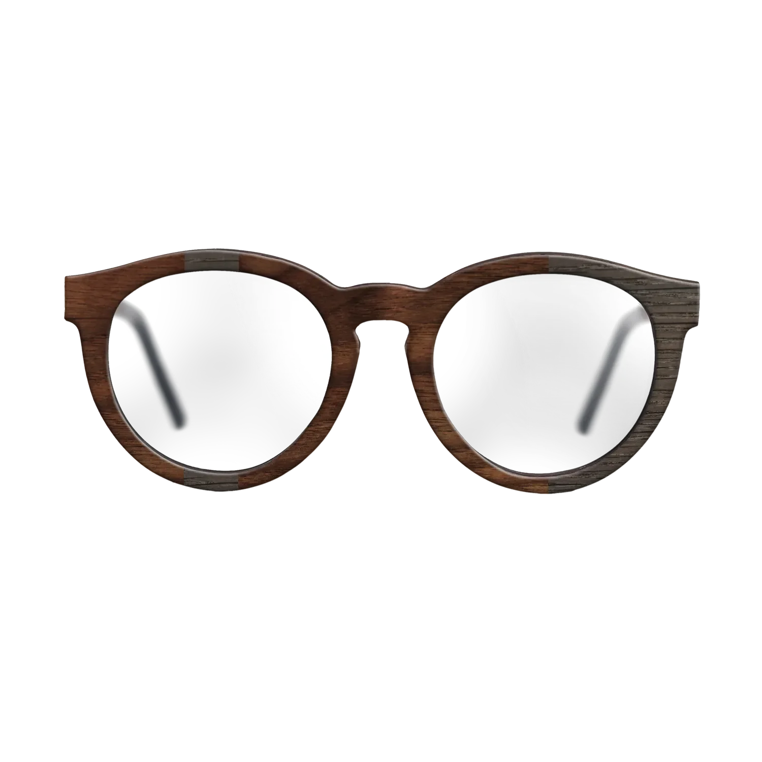 Fumed Oak,Walnut Claro Dark: Diametric - The Rebel - Round - SIRIS wood optic