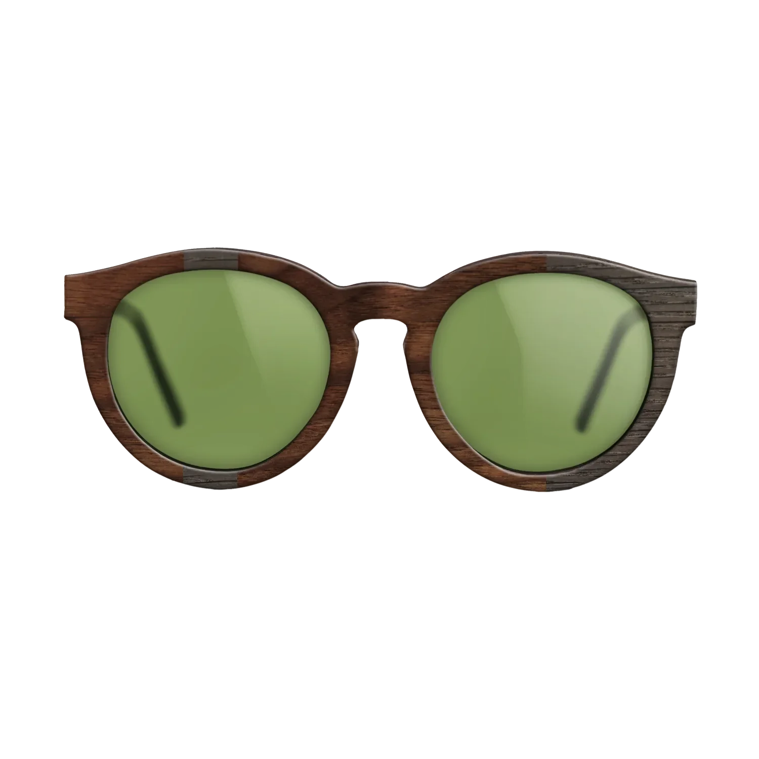 Fumed Oak,Walnut Claro Dark: Diametric - The Rebel - Round - SIRIS wood optic