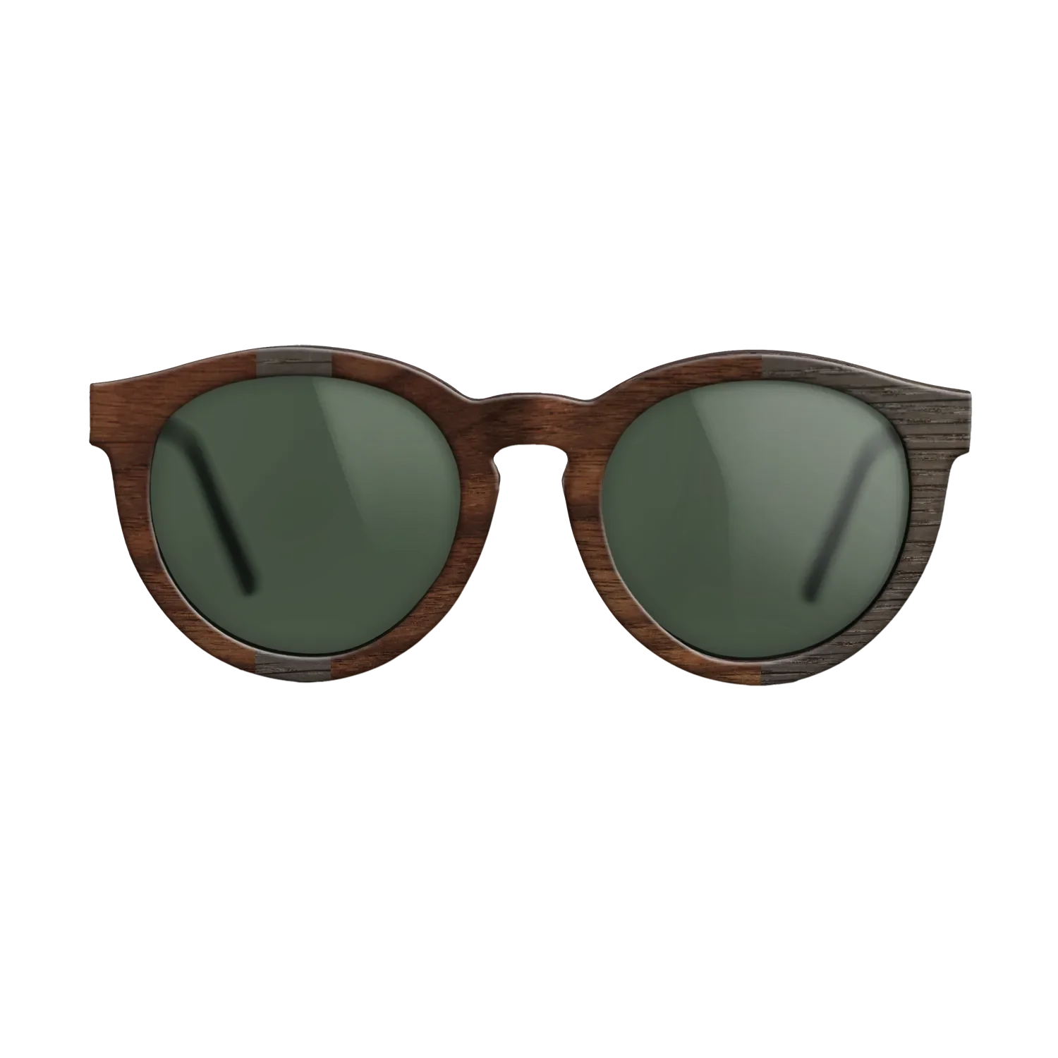 Fumed Oak,Walnut Claro Dark: Diametric - The Rebel - Round - SIRIS wood optic