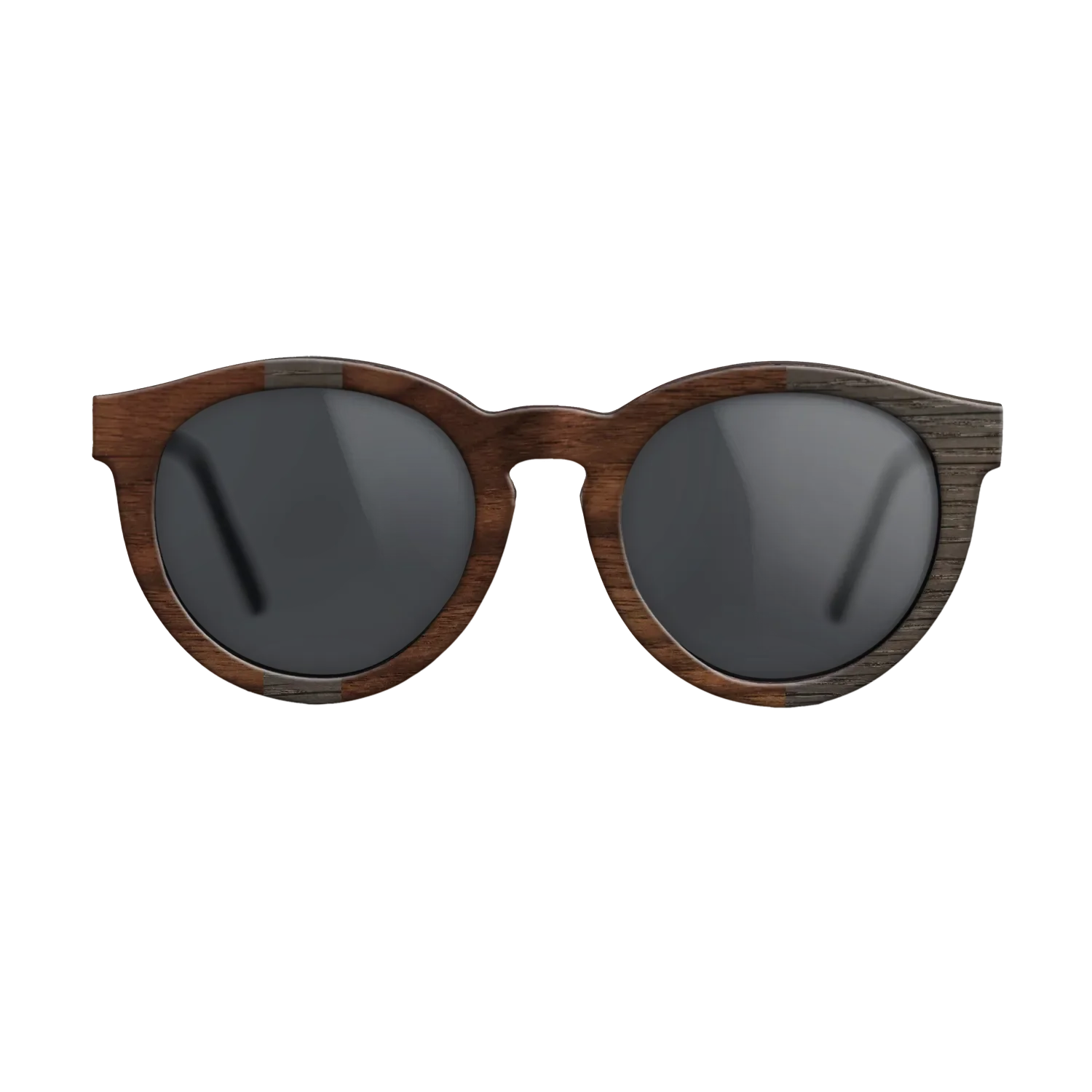 Fumed Oak,Walnut Claro Dark: Diametric - The Rebel - Round - SIRIS wood optic