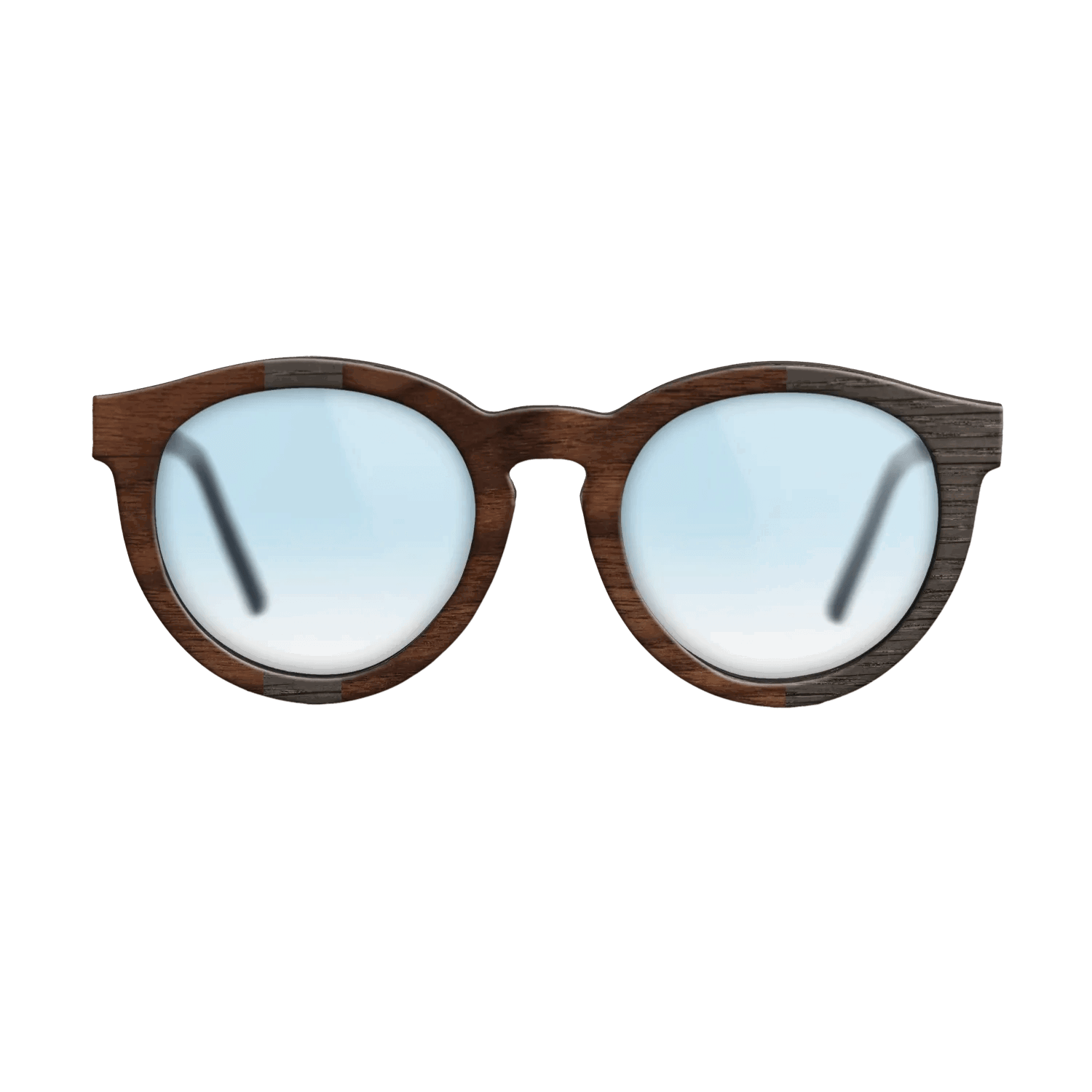 Fumed Oak,Walnut Claro Dark: Diametric - The Rebel - Round - SIRIS wood optic