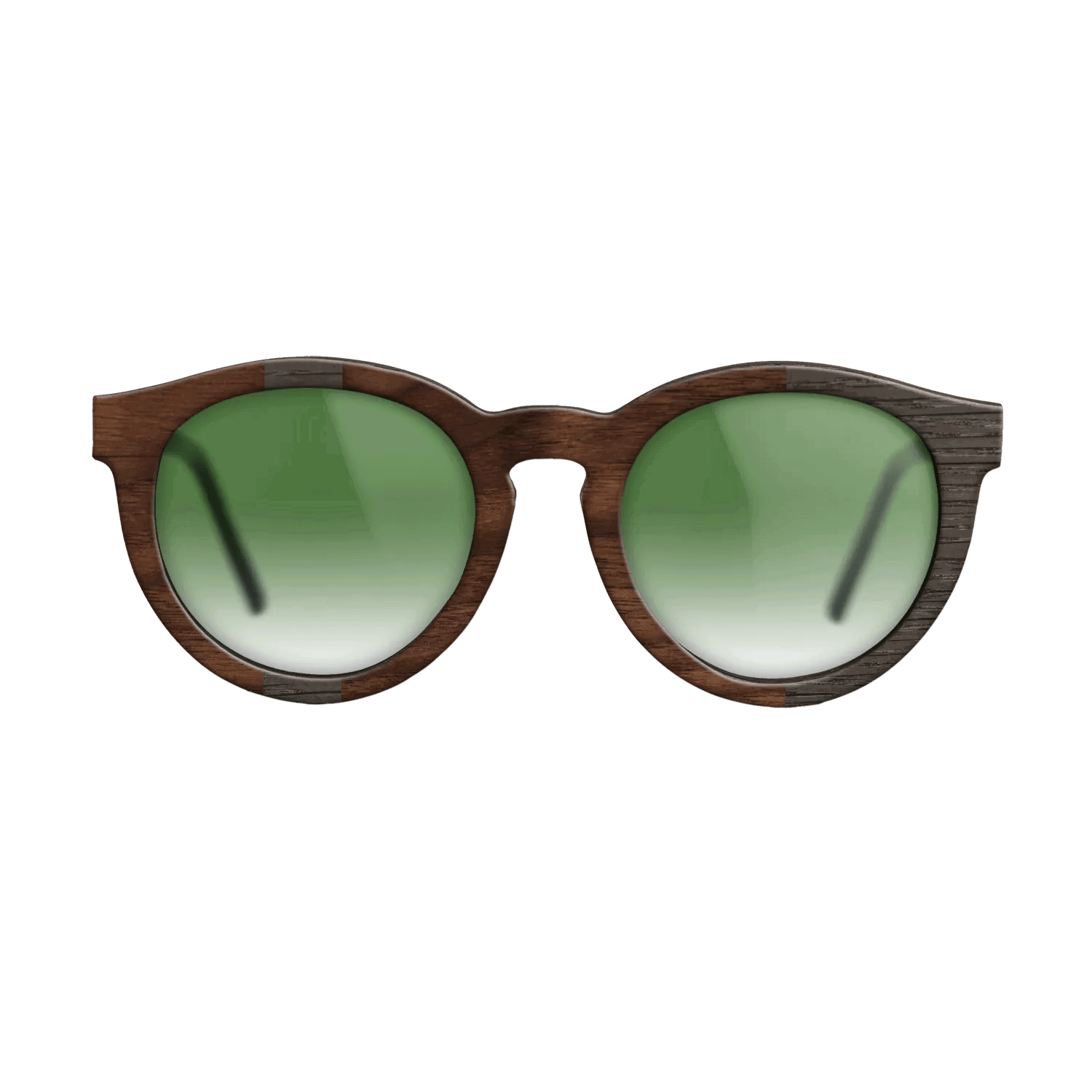 Fumed Oak,Walnut Claro Dark: Diametric - The Rebel - Round - SIRIS wood optic