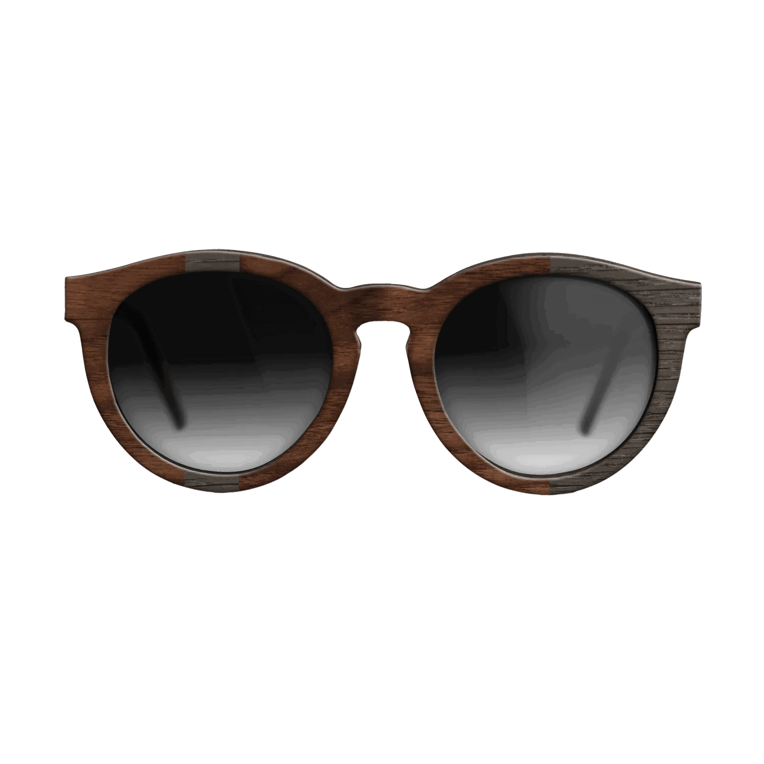 Fumed Oak,Walnut Claro Dark: Diametric - The Rebel - Round - SIRIS wood optic