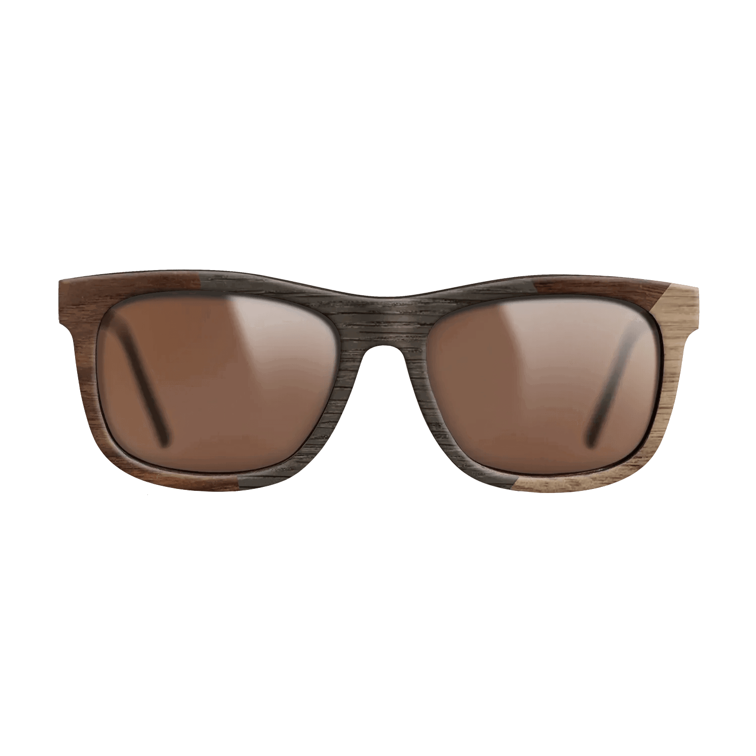 Fumed Oak,Walnut Claro Dark,Walnut: Straight Grain: Angle Cut - The Hero - Square - SIRIS wood optic