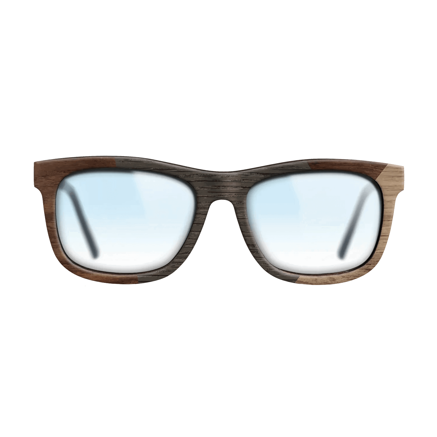 Fumed Oak,Walnut Claro Dark,Walnut: Straight Grain: Angle Cut - The Hero - Square - SIRIS wood optic