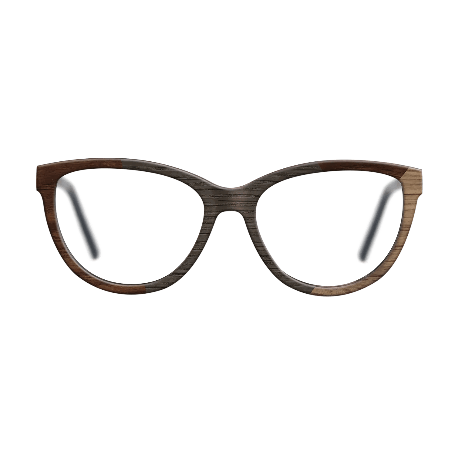 Fumed Oak,Walnut Claro Dark,Walnut: Straight Grain: Angle Cut - The Maiden - Cat - SIRIS wood optic