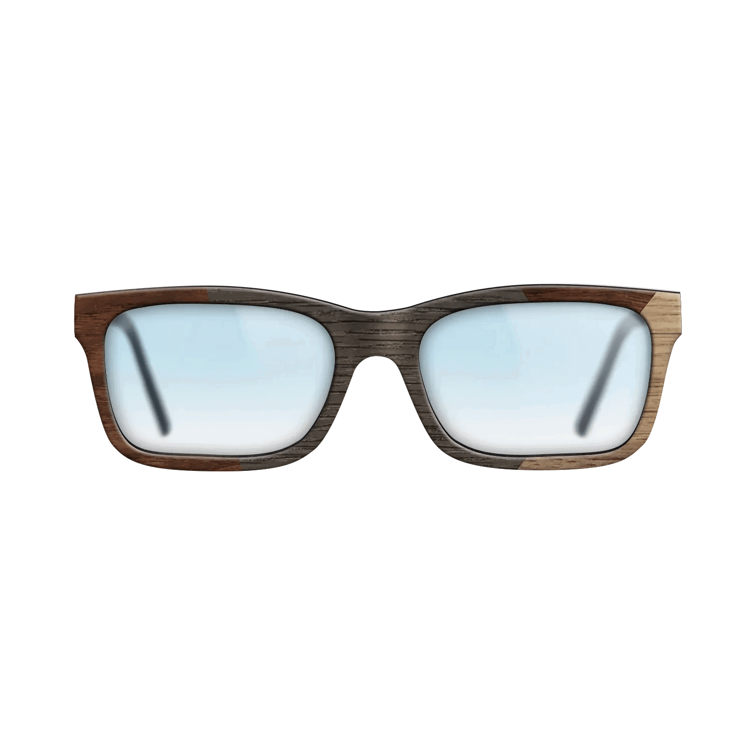 Fumed Oak,Walnut Claro Dark,Walnut: Straight Grain: Angle Cut - The Sage - Rectangle - SIRIS wood optic