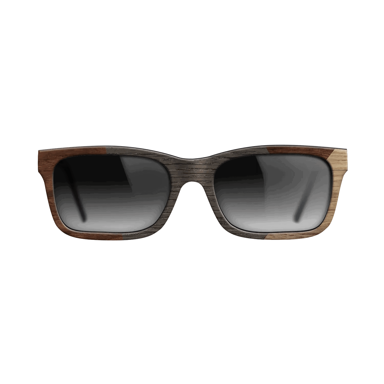 Fumed Oak,Walnut Claro Dark,Walnut: Straight Grain: Angle Cut - The Sage - Rectangle - SIRIS wood optic