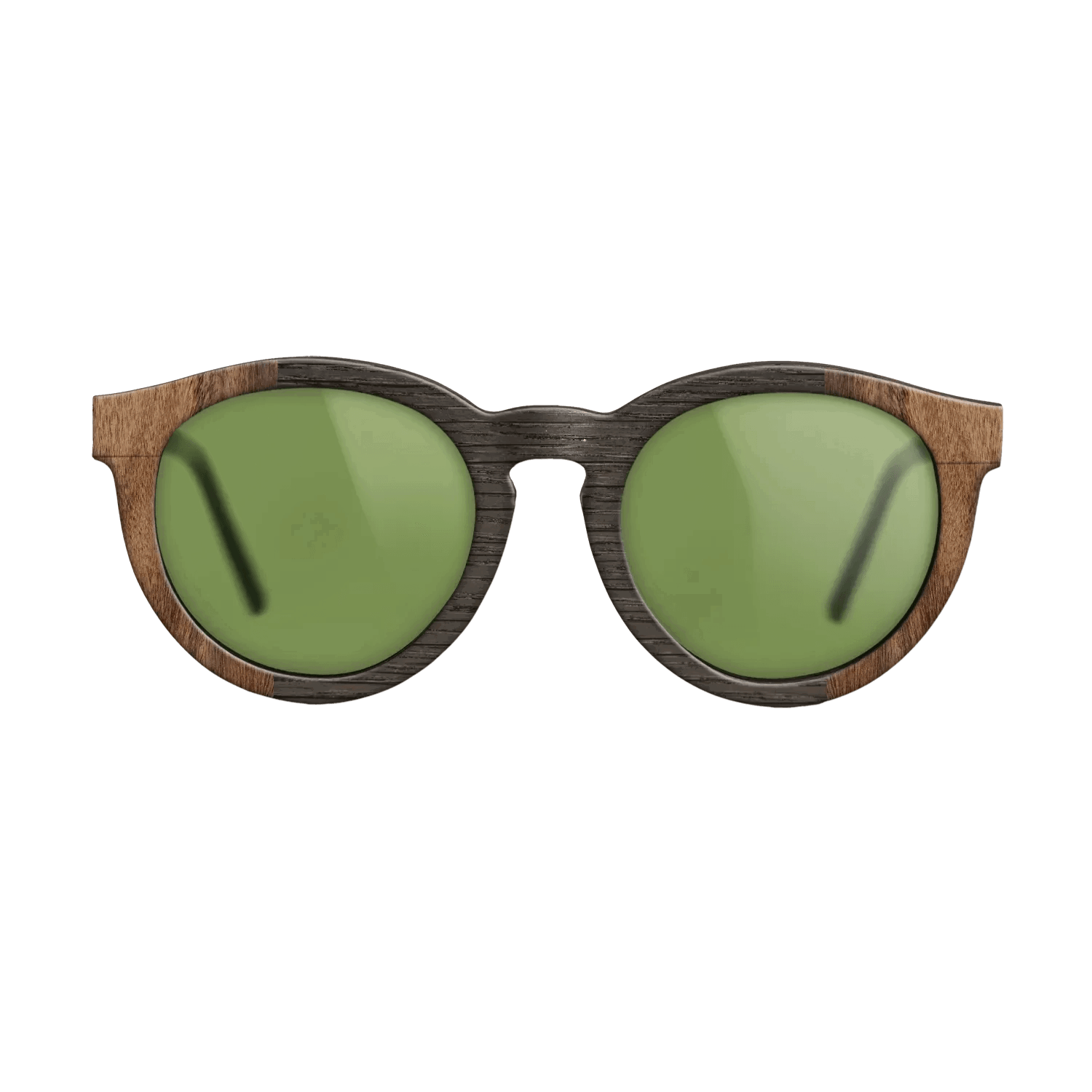 Fumed Oak,Walnut Claro Dark,Wenge,Santos Rosewood Dark: Recursive - The Rebel - Round - SIRIS wood optic