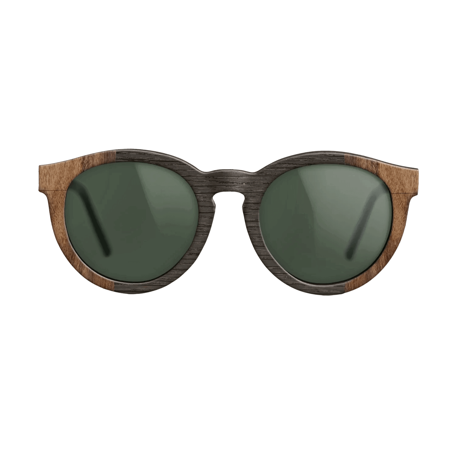 Fumed Oak,Walnut Claro Dark,Wenge,Santos Rosewood Dark: Recursive - The Rebel - Round - SIRIS wood optic