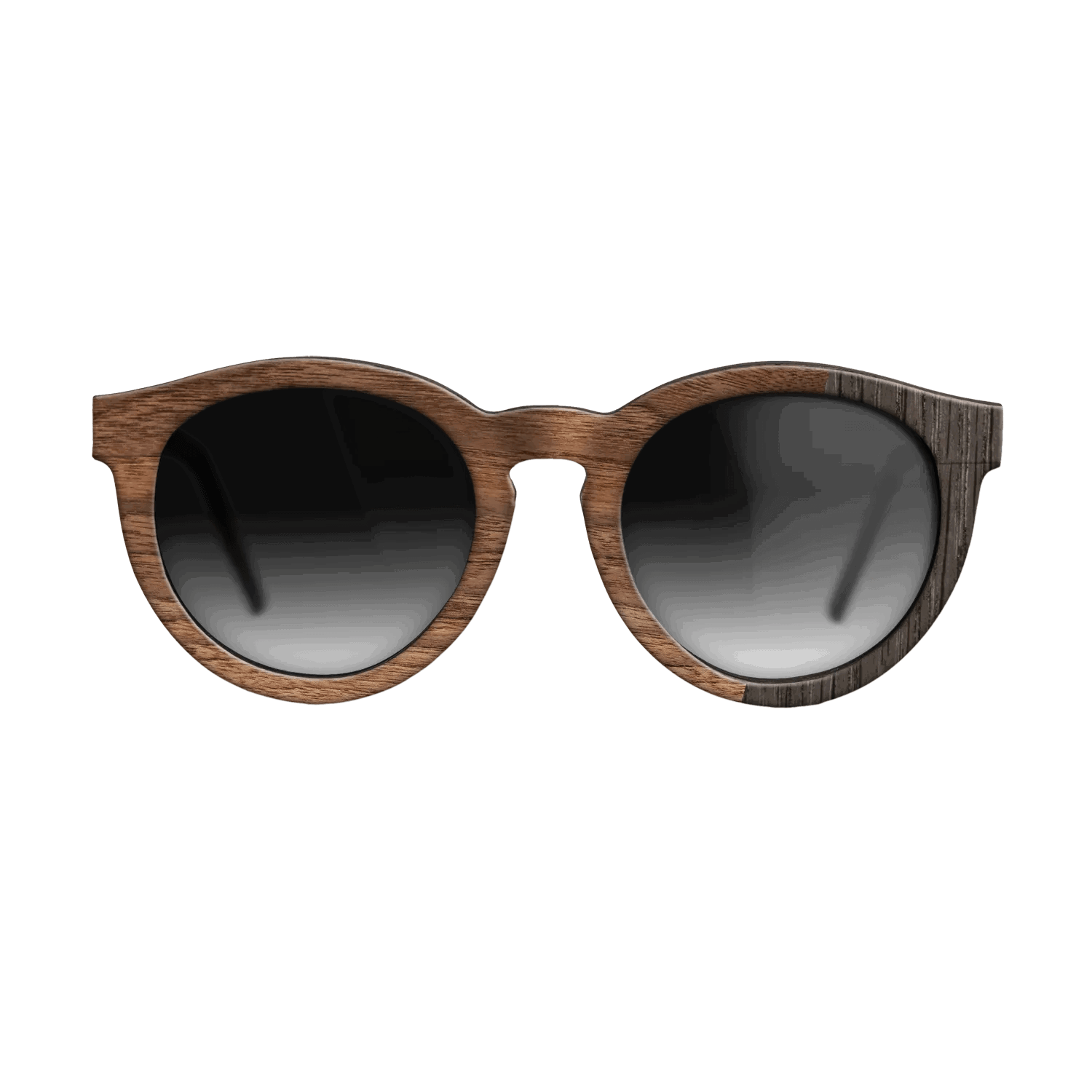 Fumed Oak,Walnut Claro Light: Bauhaus - The Rebel - Round - SIRIS wood optic