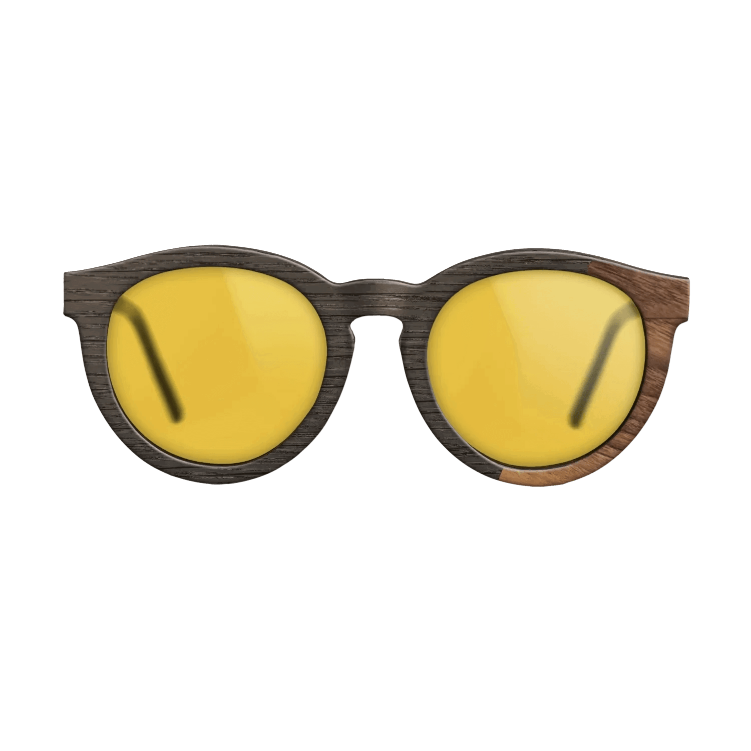 Fumed Oak,Walnut Claro Light: Dicut - The Rebel - Round - SIRIS wood optic