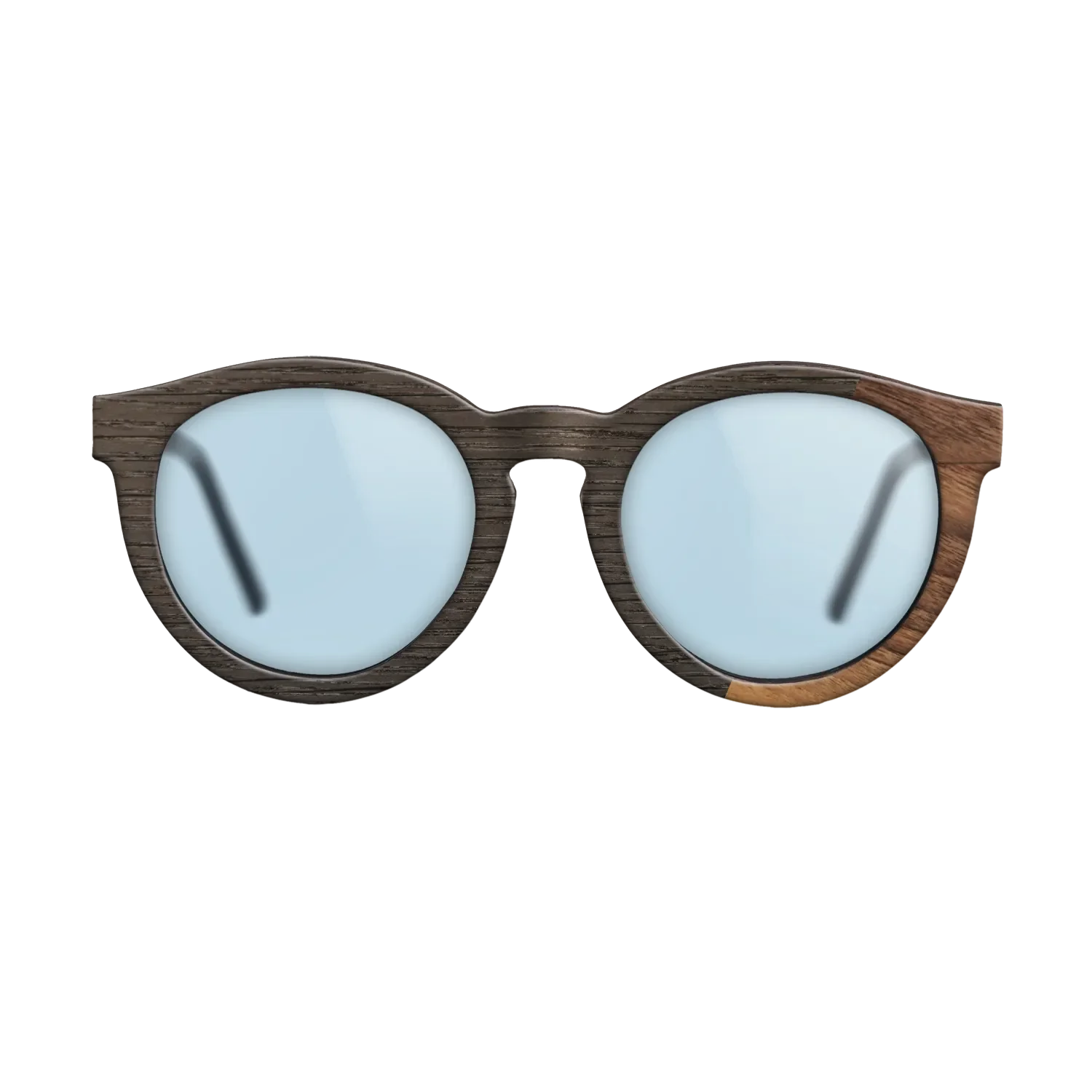 Fumed Oak,Walnut Claro Light: Dicut - The Rebel - Round - SIRIS wood optic
