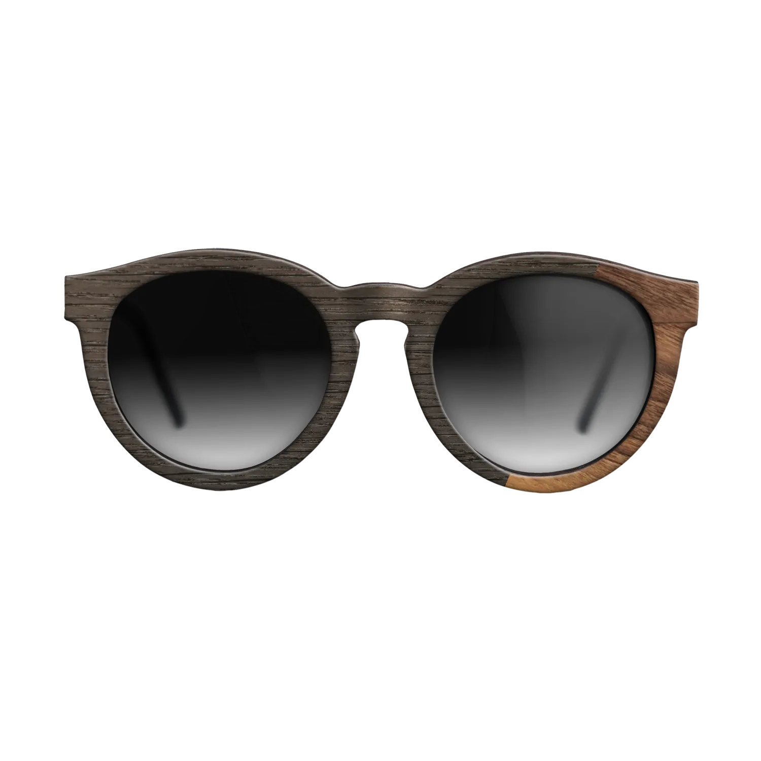 Fumed Oak,Walnut Claro Light: Dicut - The Rebel - Round - SIRIS wood optic