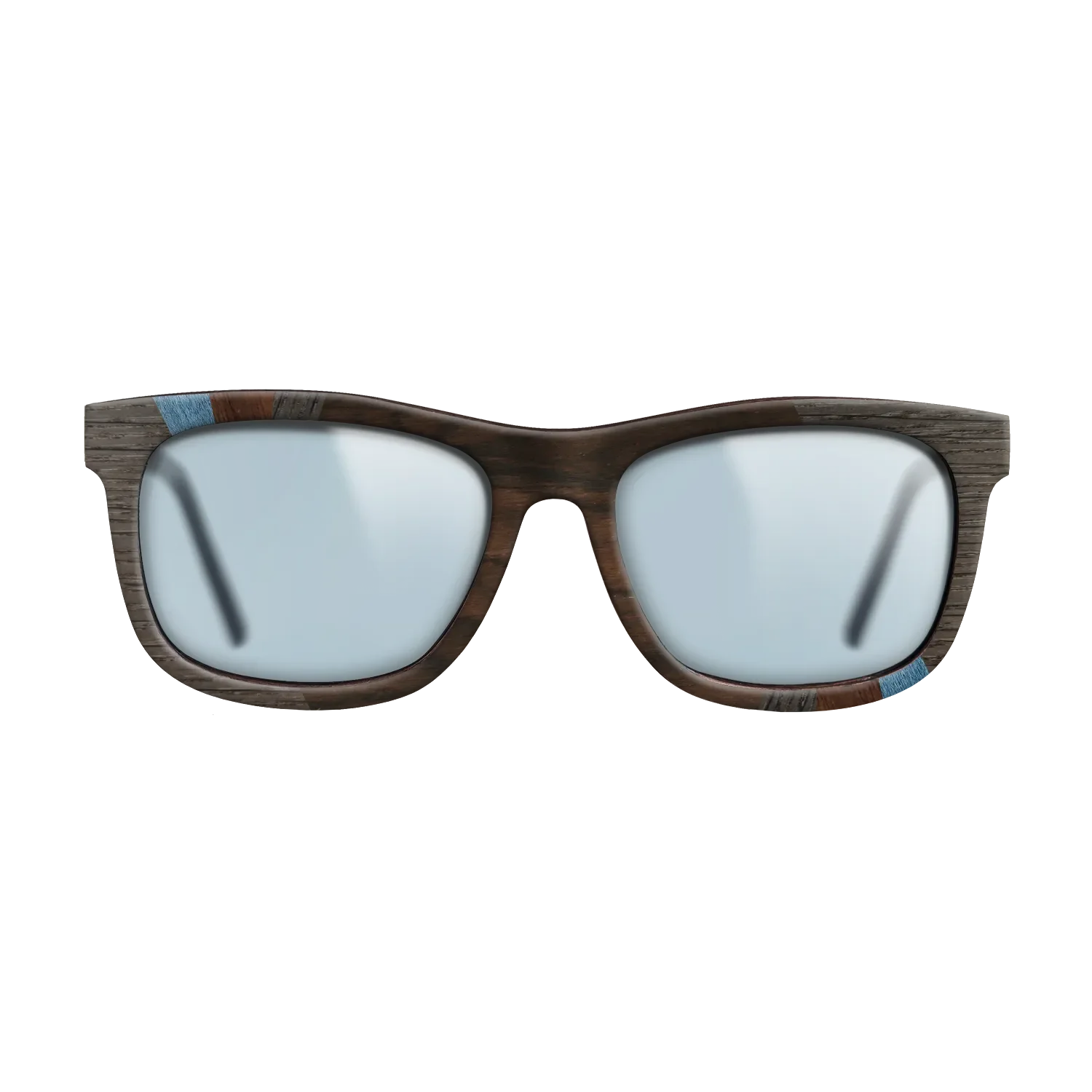 Fumed Oak,Walnut Claro Light,Poplar Dyed: Blue Denim,Poplar Dyed: Grey,Ziricote Dark Quartered,Walnut: Straight Grain: Fractal - The Hero - Square - SIRIS wood optic