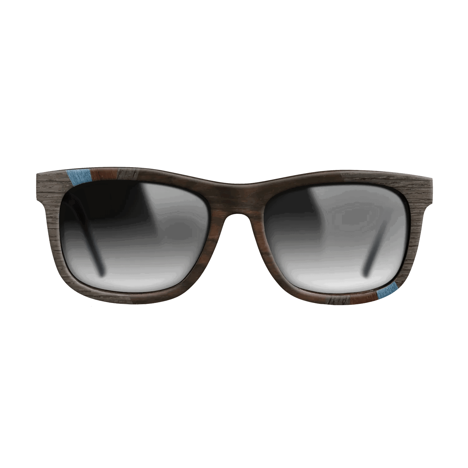 Fumed Oak,Walnut Claro Light,Poplar Dyed: Blue Denim,Poplar Dyed: Grey,Ziricote Dark Quartered,Walnut: Straight Grain: Fractal - The Hero - Square - SIRIS wood optic