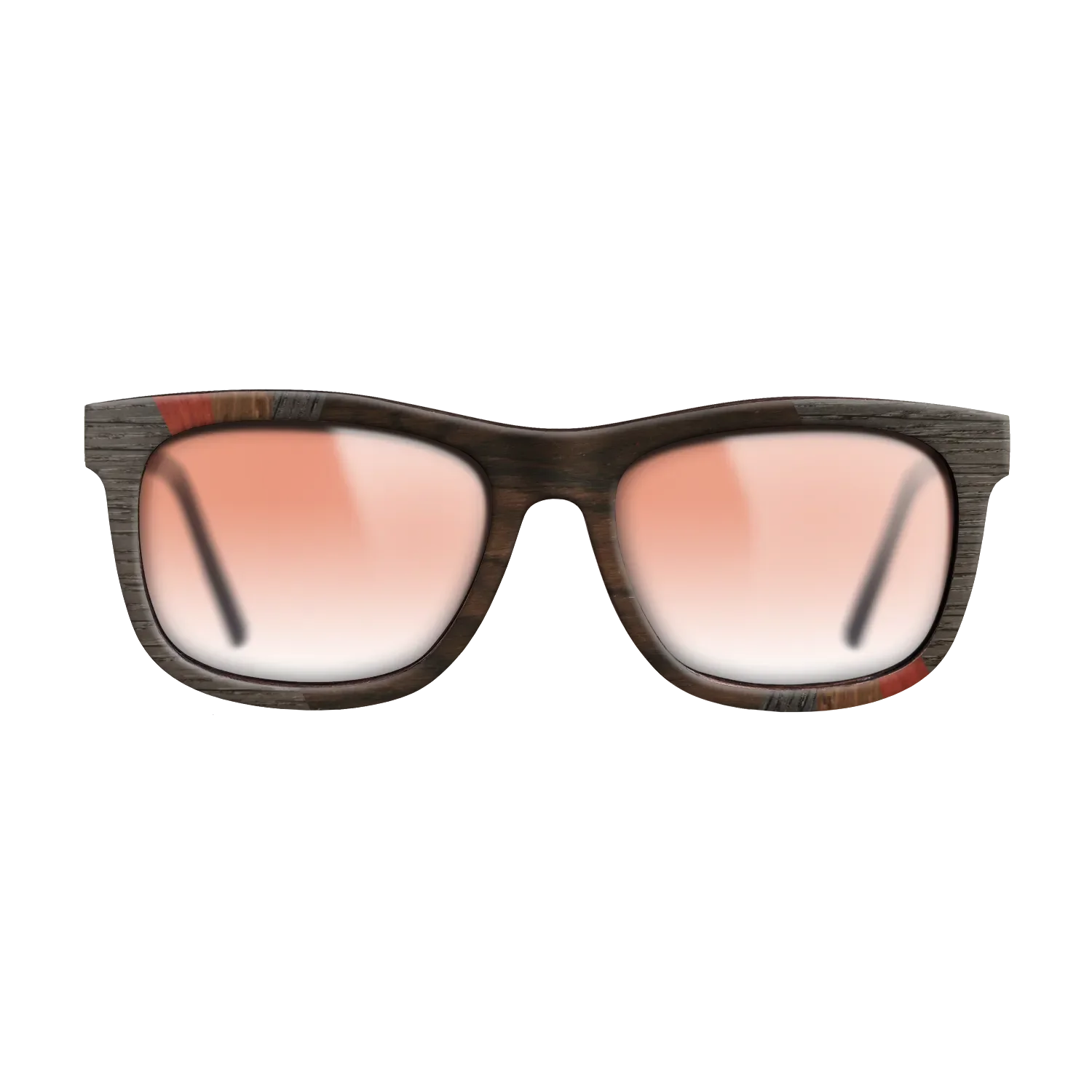 Fumed Oak,Walnut Claro Light,Poplar Dyed: Red,Ziricote Dark Quartered,Ziricote Light Quartered,Poplar Dyed: Grey: Fractal - The Hero - Square - SIRIS wood optic
