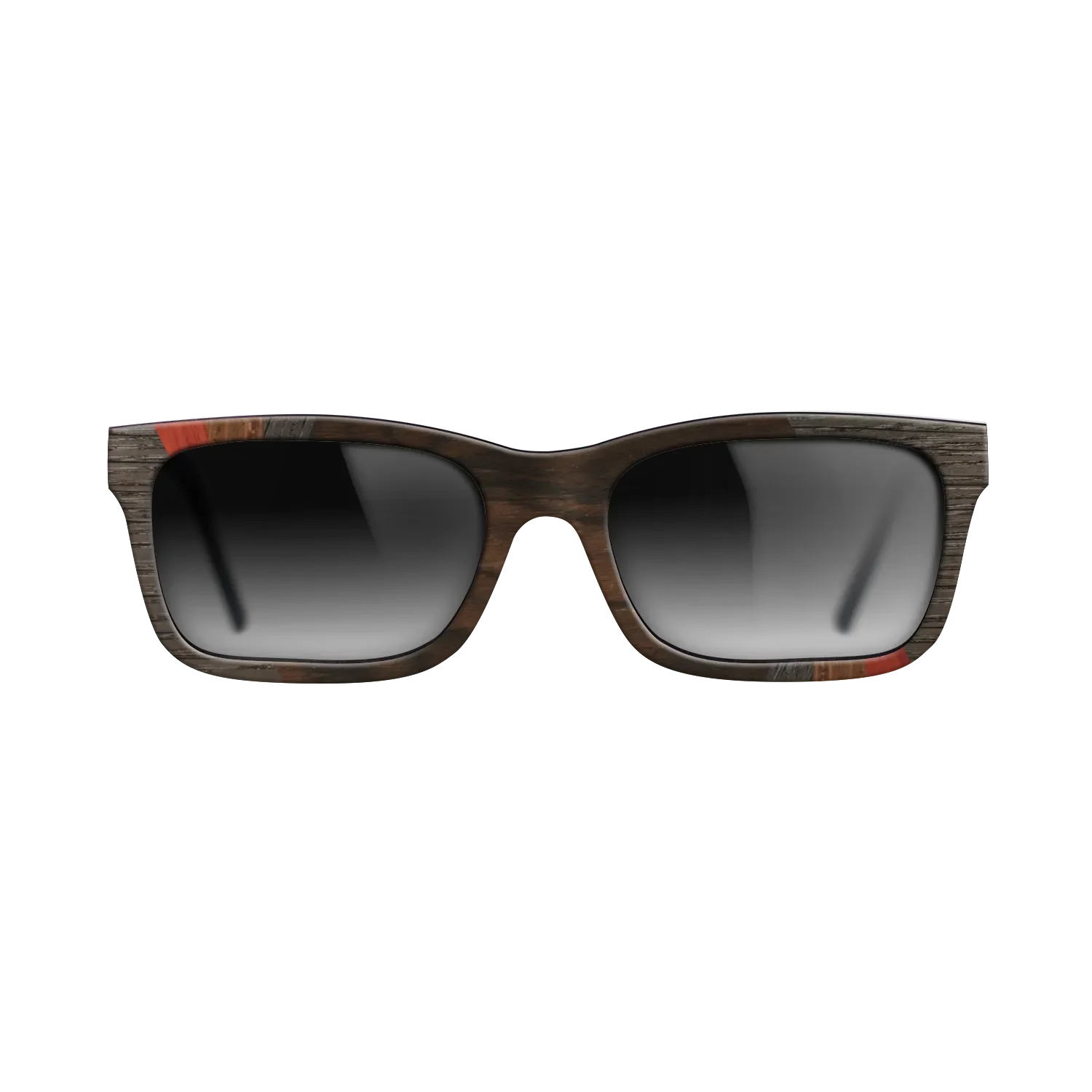 Fumed Oak,Walnut Claro Light,Poplar Dyed: Red,Ziricote Dark Quartered,Ziricote Light Quartered,Poplar Dyed: Grey: Fractal - The Sage - Rectangle - SIRIS wood optic