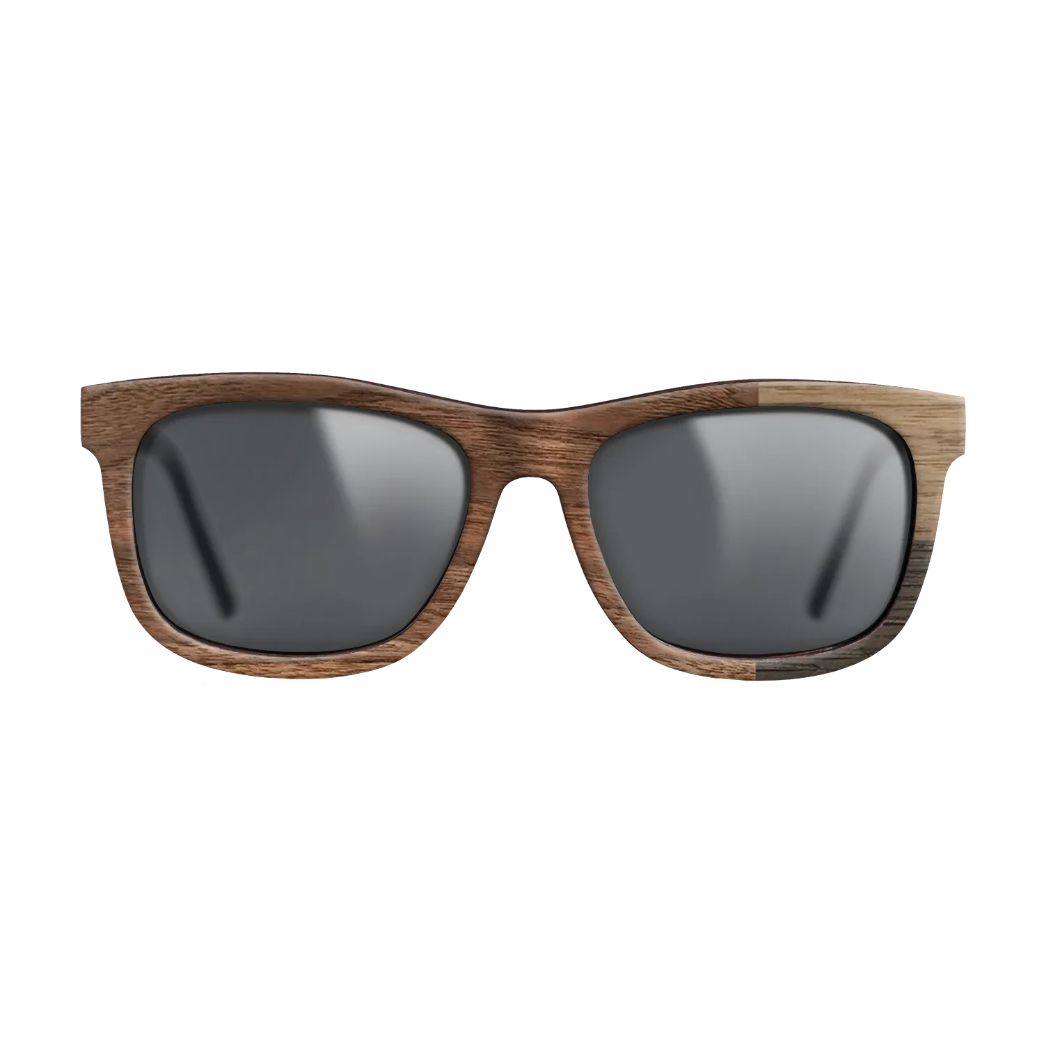 Fumed Oak,Walnut Claro Light,Walnut: Straight Grain: Cubic Cuts - The Hero - Square - SIRIS wood optic