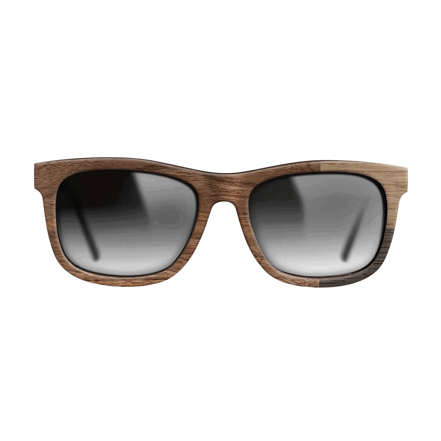 Fumed Oak,Walnut Claro Light,Walnut: Straight Grain: Cubic Cuts - The Hero - Square - SIRIS wood optic