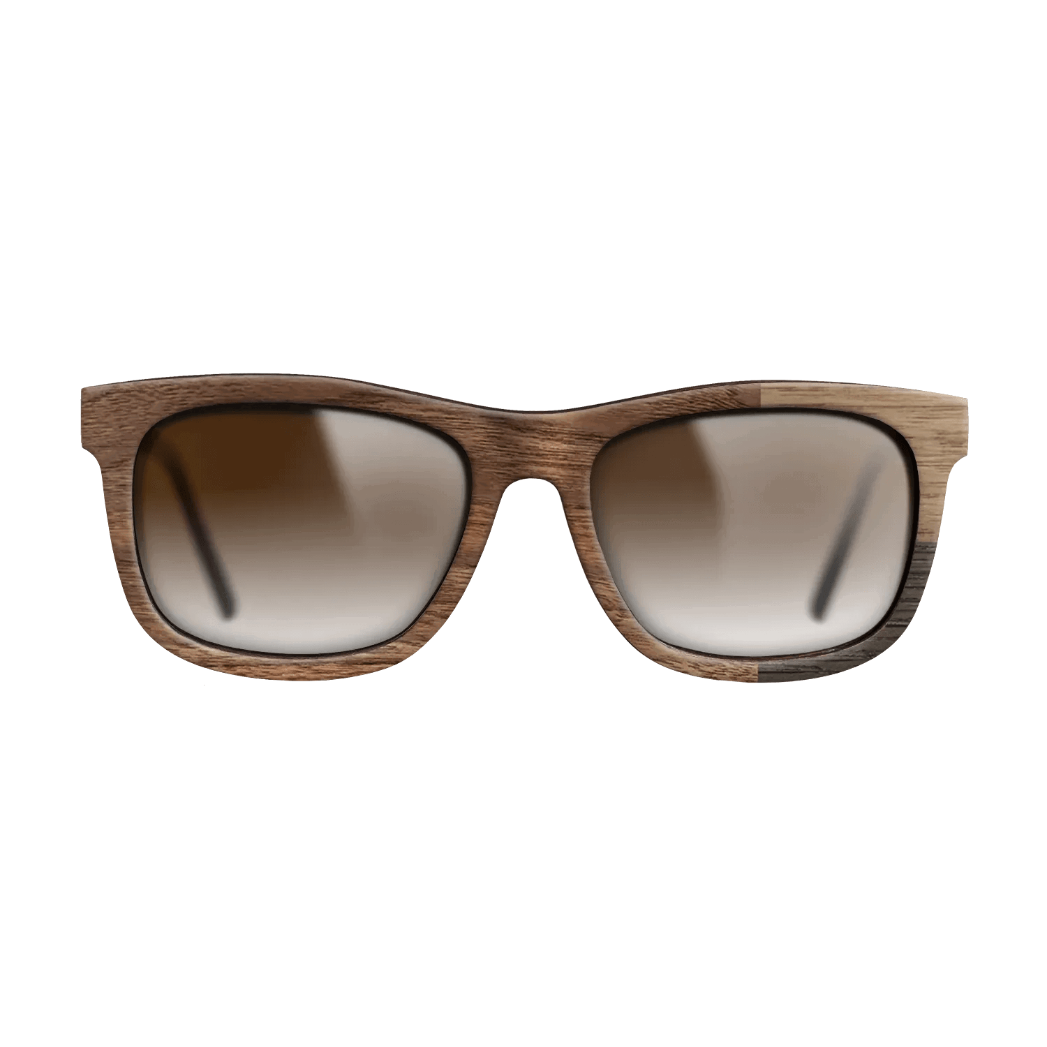 Fumed Oak,Walnut Claro Light,Walnut: Straight Grain: Cubic Cuts - The Hero - Square - SIRIS wood optic