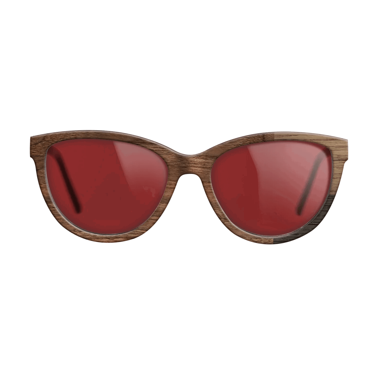 Fumed Oak,Walnut Claro Light,Walnut: Straight Grain: Cubic Cuts - The Maiden - Cat - SIRIS wood optic