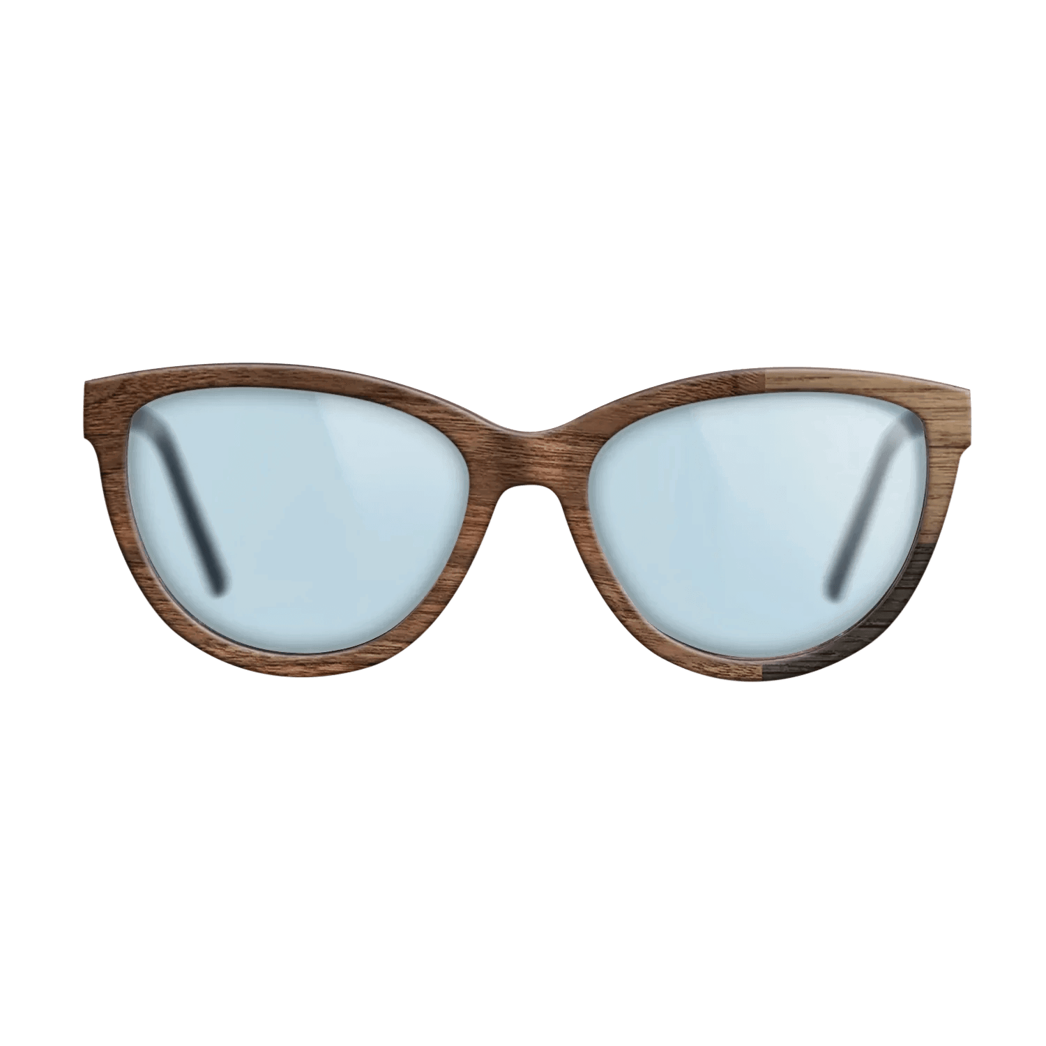 Fumed Oak,Walnut Claro Light,Walnut: Straight Grain: Cubic Cuts - The Maiden - Cat - SIRIS wood optic
