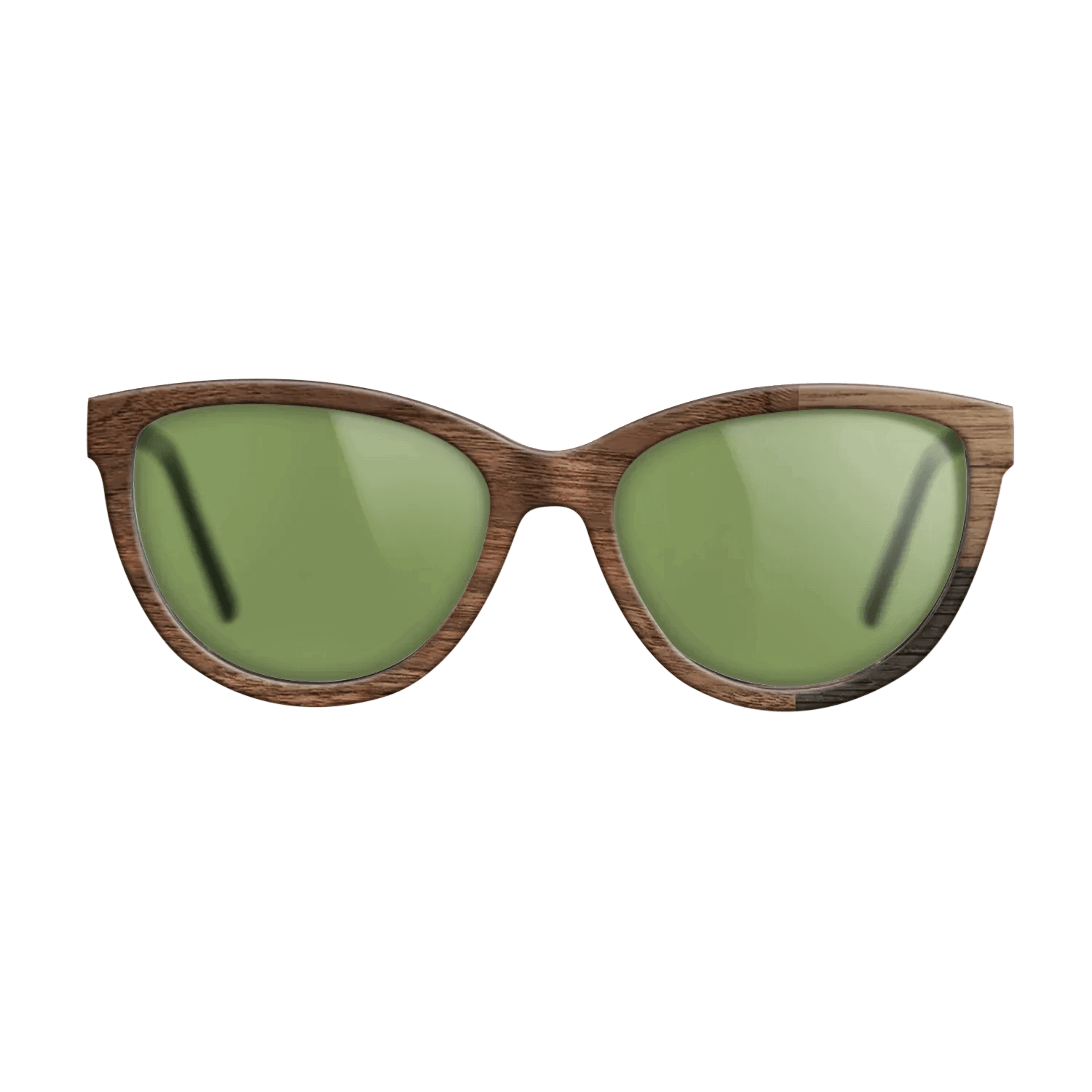 Fumed Oak,Walnut Claro Light,Walnut: Straight Grain: Cubic Cuts - The Maiden - Cat - SIRIS wood optic